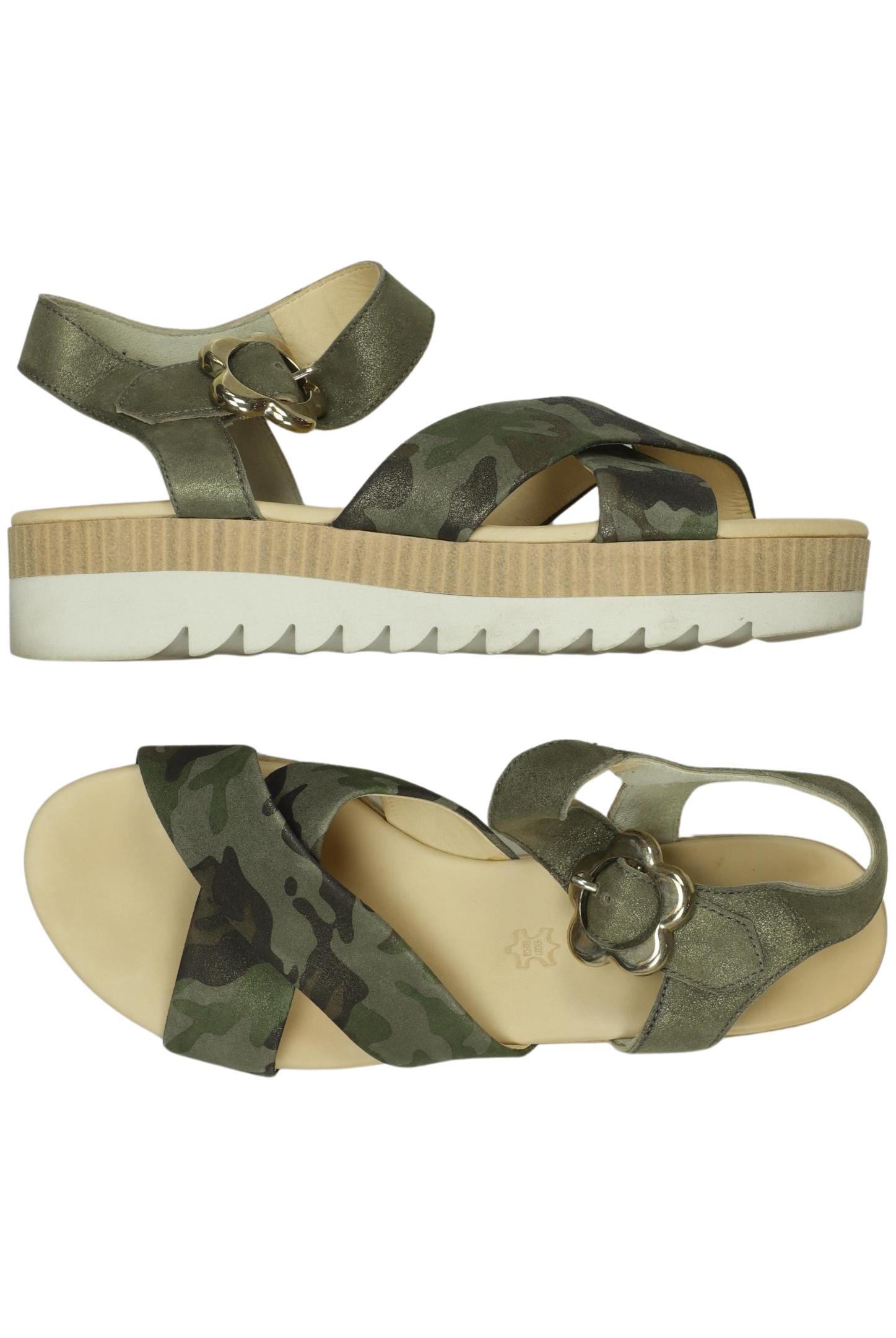 

Paul Green Damen Sandale, grün, Gr. 5.5