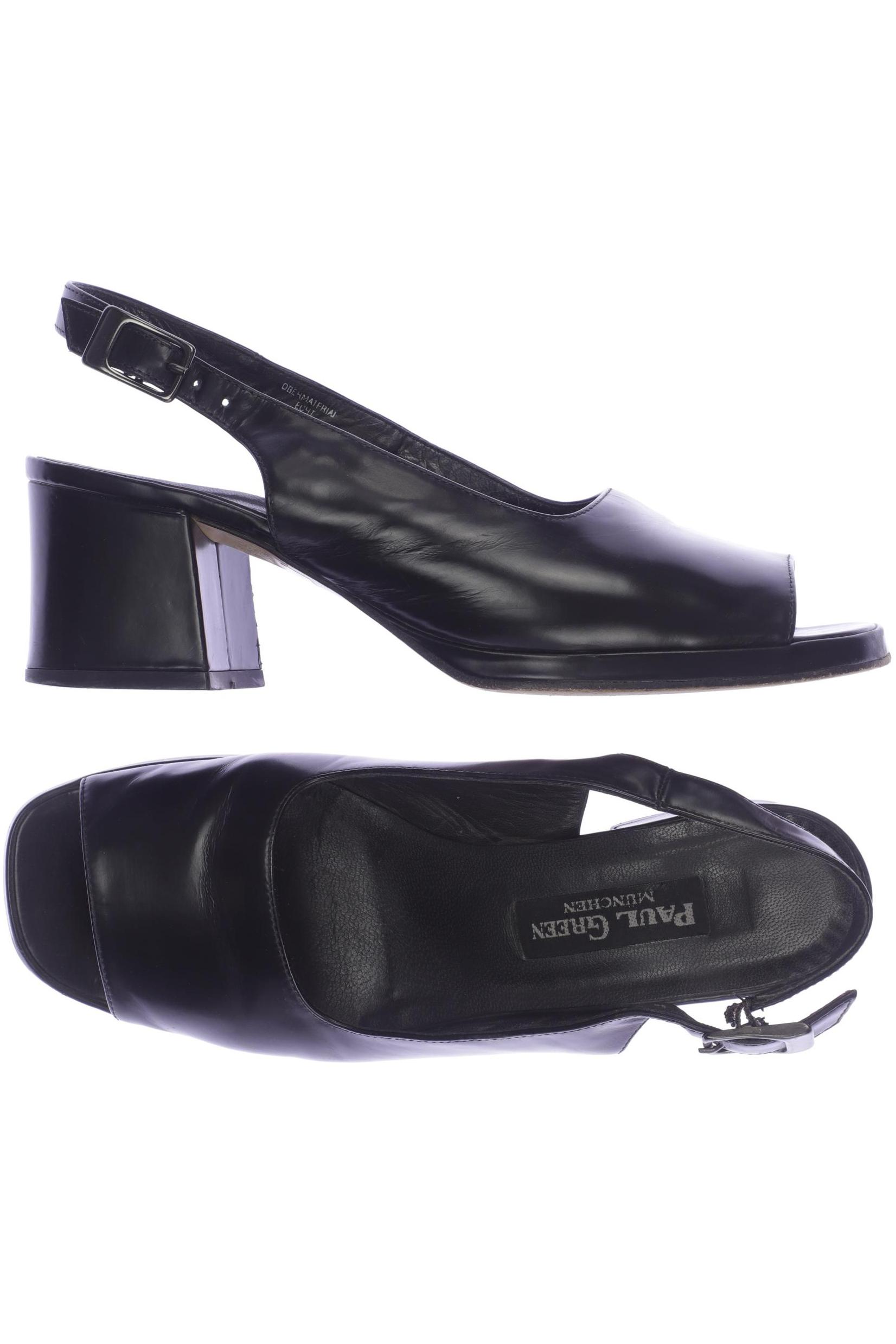 

Paul Green Damen Sandale, schwarz, Gr. 6