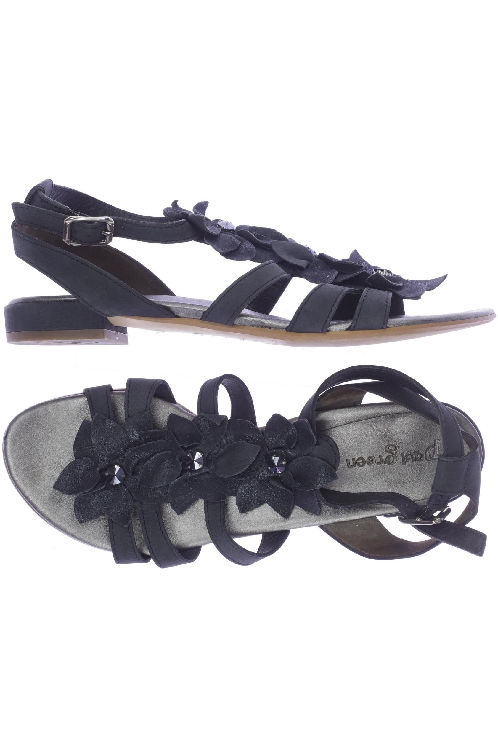 

Paul Green Damen Sandale, marineblau, Gr. 5.5