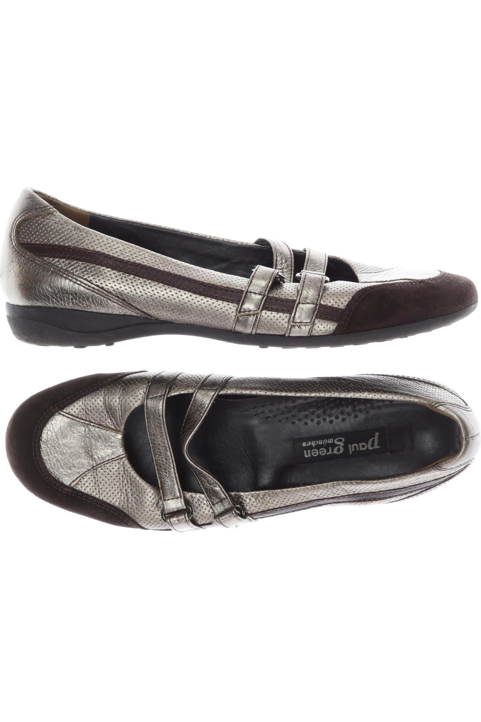 

Paul Green Damen Ballerinas, gold, Gr. 5.5