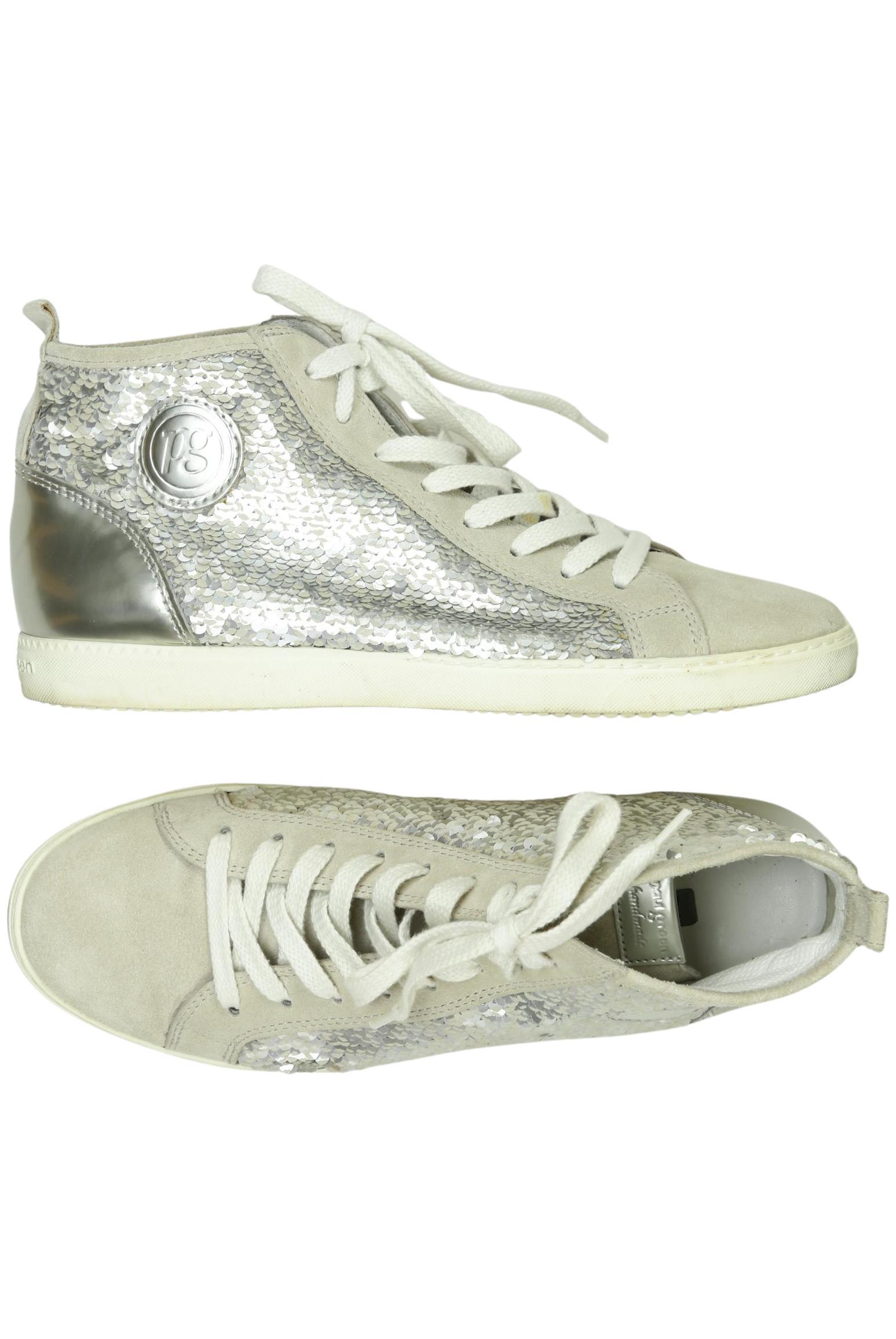 

Paul Green Damen Sneakers, silber, Gr. 5.5