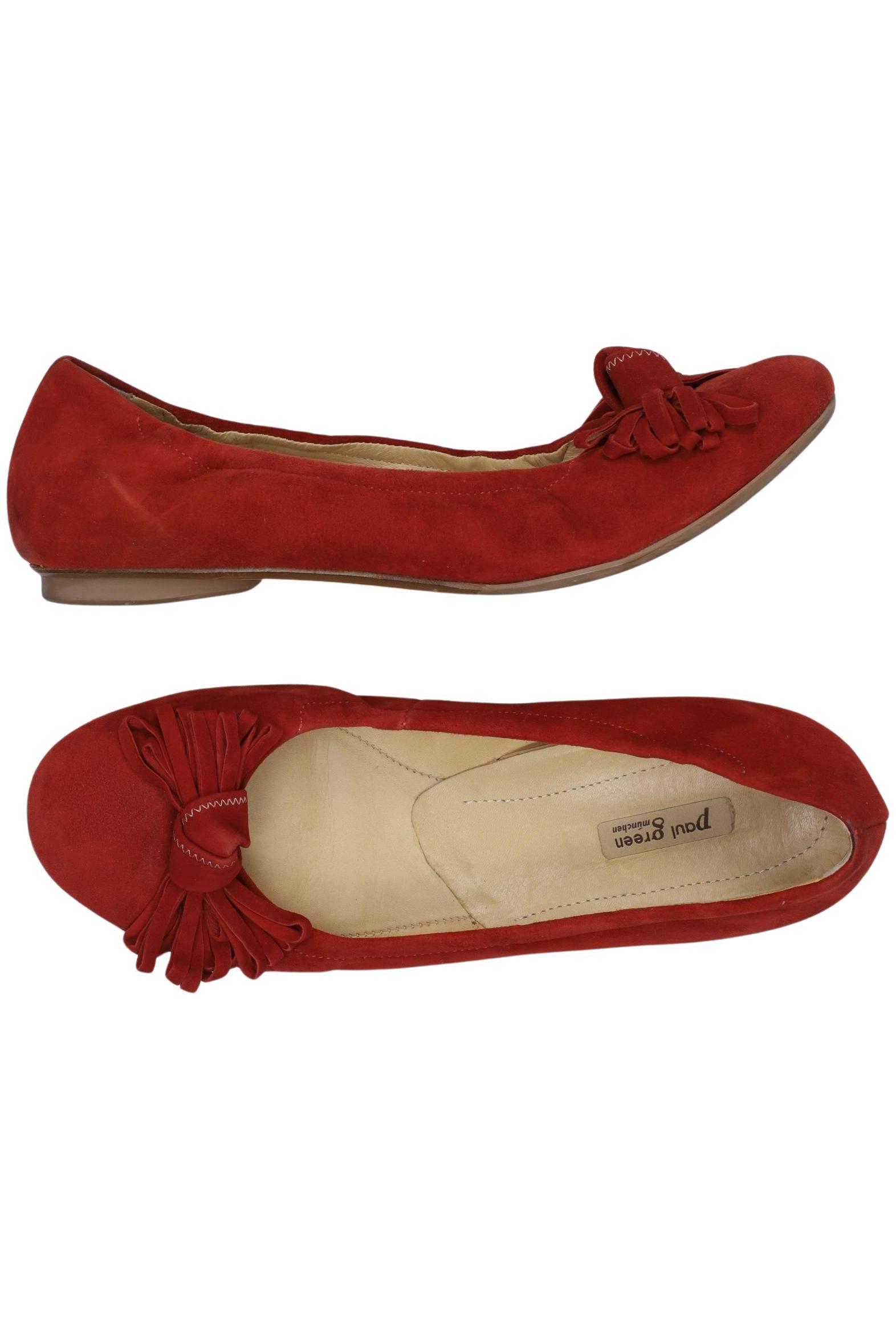 

Paul Green Damen Ballerinas, rot, Gr. 6