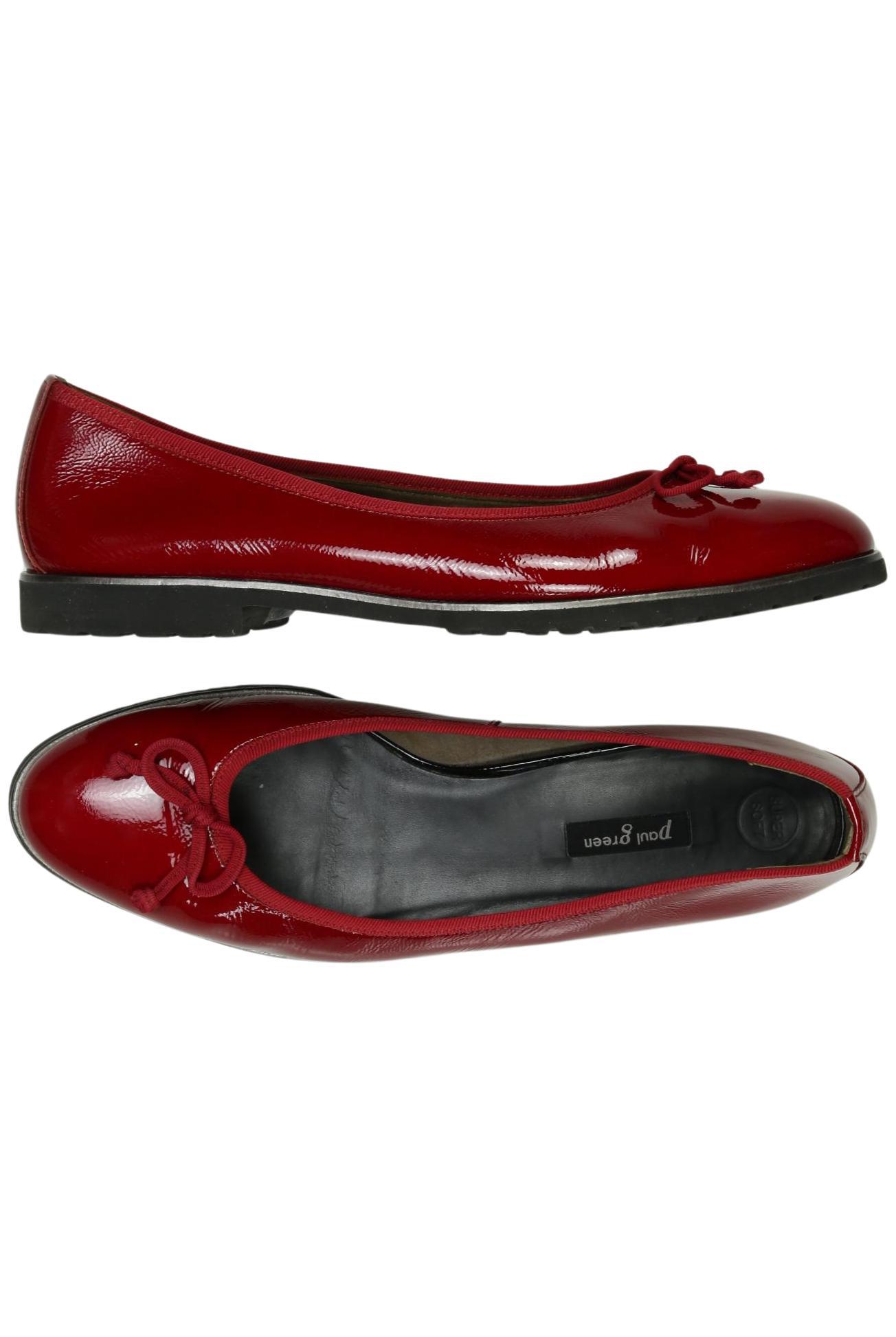 

Paul Green Damen Ballerinas, rot, Gr. 8