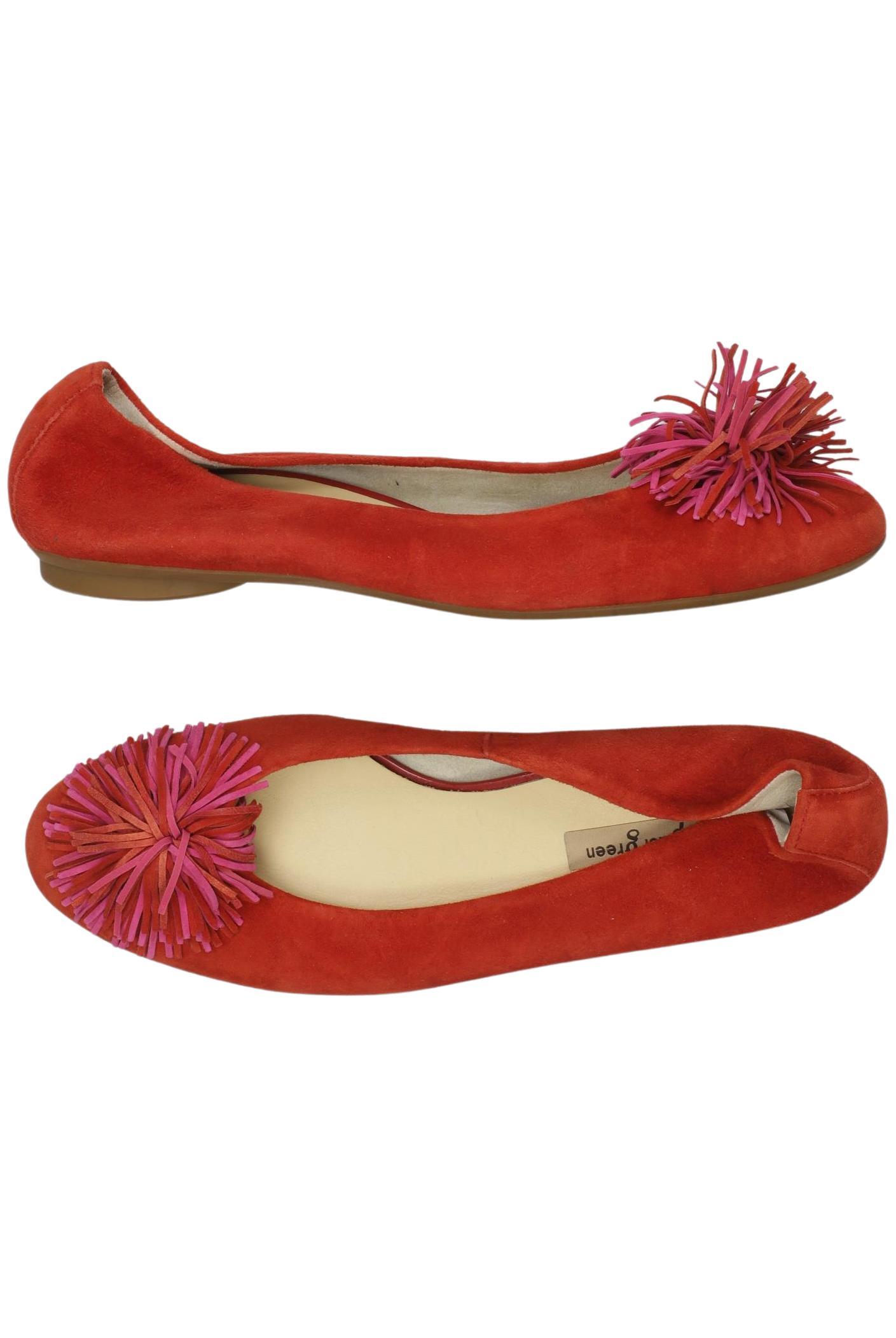 

Paul Green Damen Ballerinas, rot, Gr. 4.5