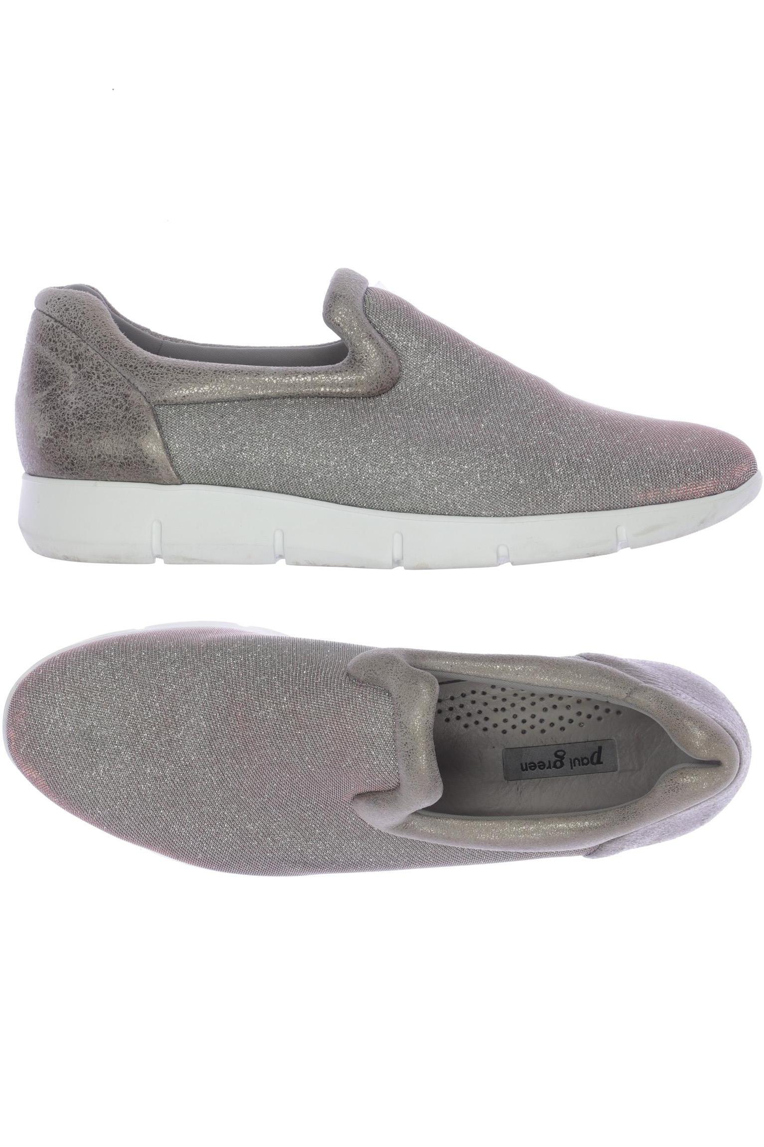 

Paul Green Damen Halbschuh, silber, Gr. 6.5