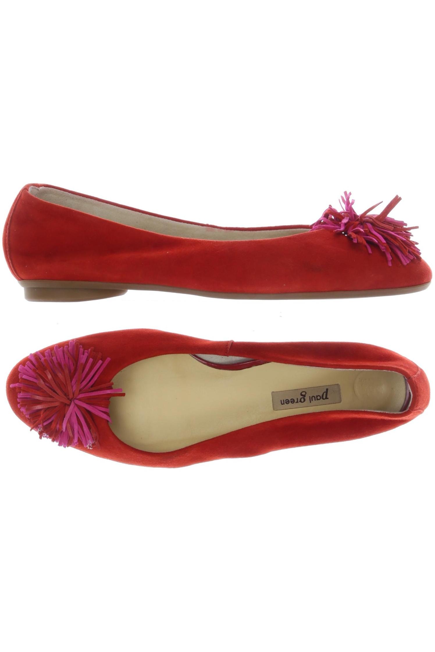 

Paul Green Damen Ballerinas, rot, Gr. 4