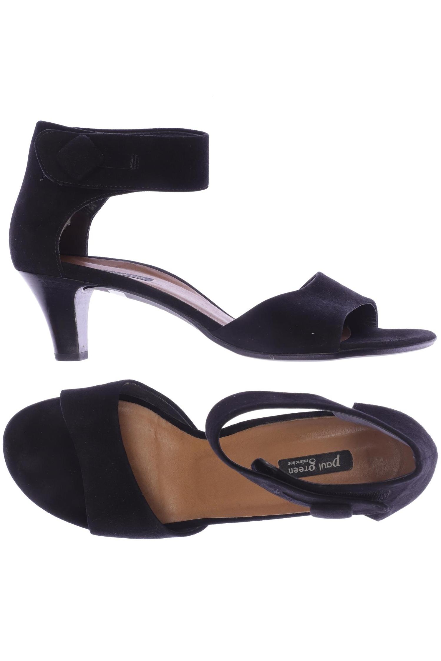 

Paul Green Damen Sandale, schwarz, Gr. 5.5