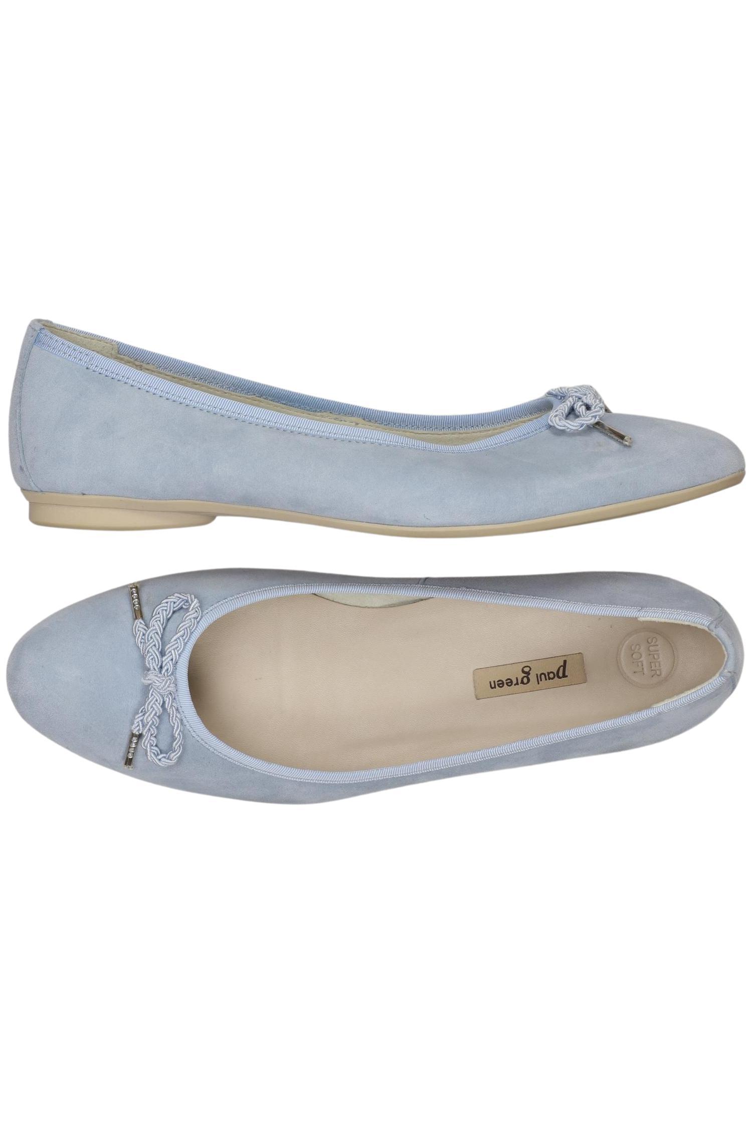 

Paul Green Damen Ballerinas, hellblau, Gr. 6.5
