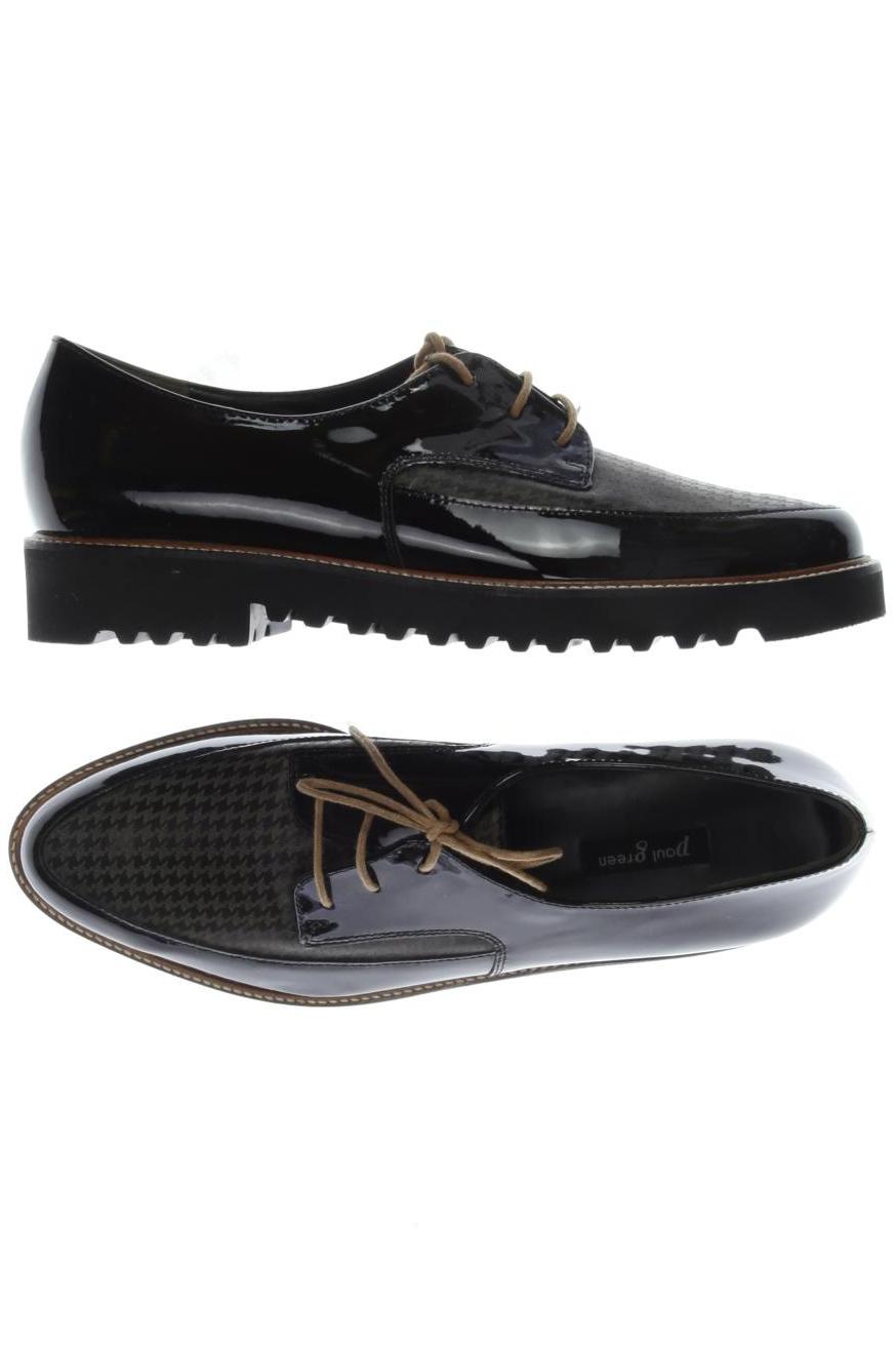 

Paul Green Damen Halbschuh, schwarz, Gr. 5.5