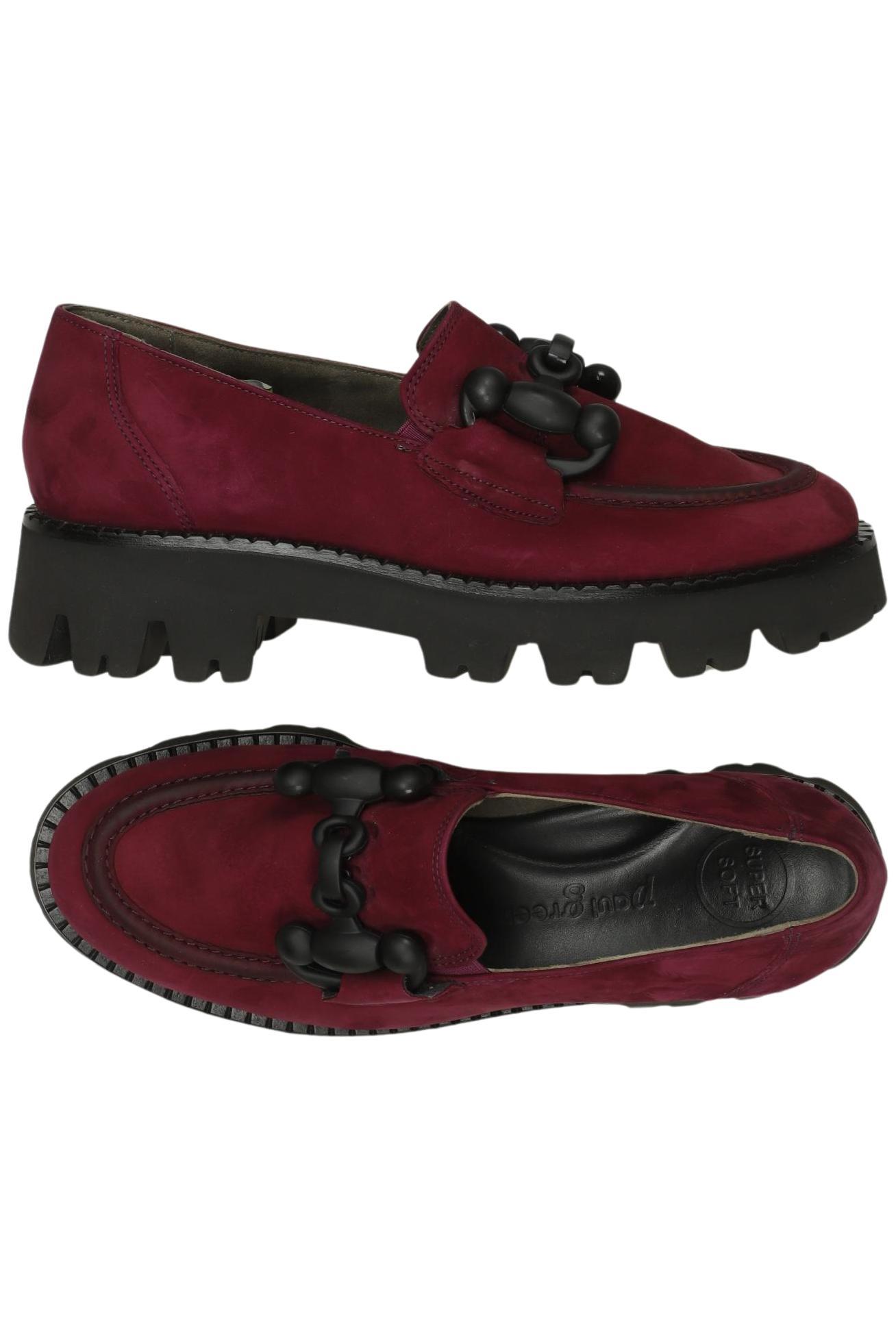 

Paul Green Damen Halbschuh, rot, Gr. 4.5