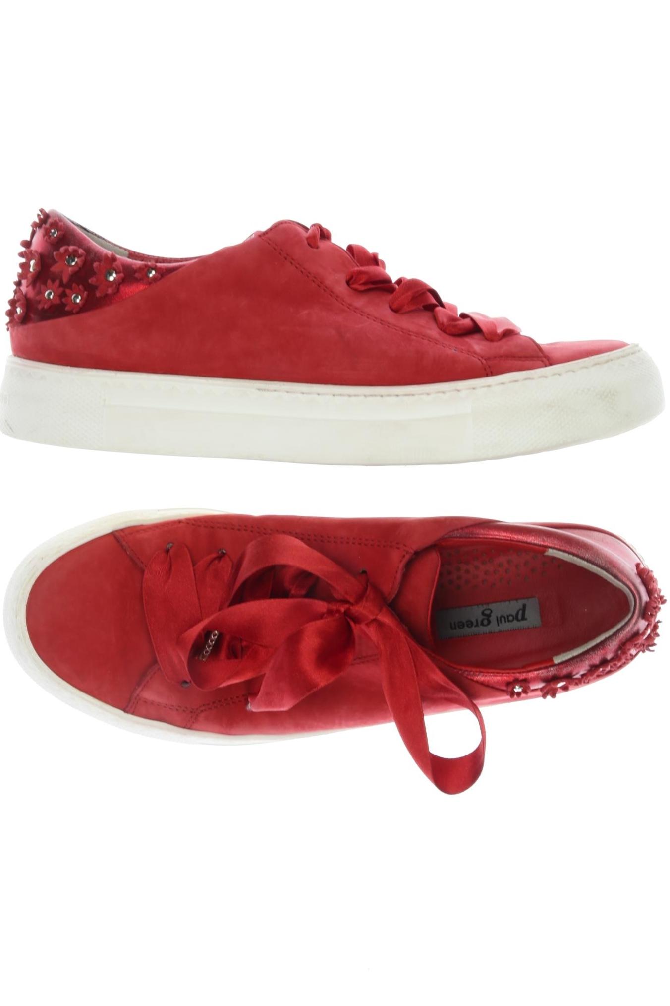 

Paul Green Damen Sneakers, rot, Gr. 4.5