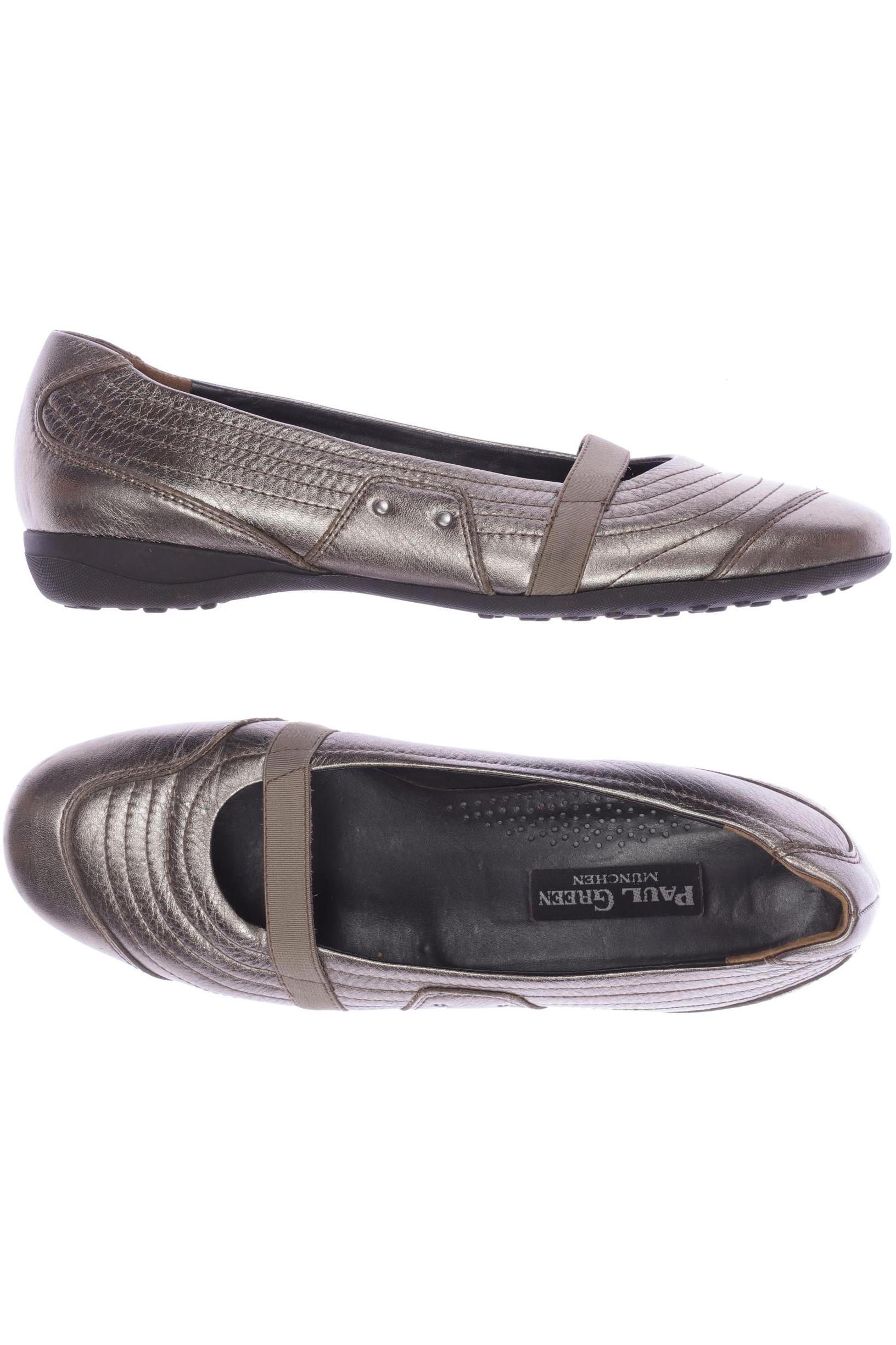 

Paul Green Damen Ballerinas, gold, Gr. 6