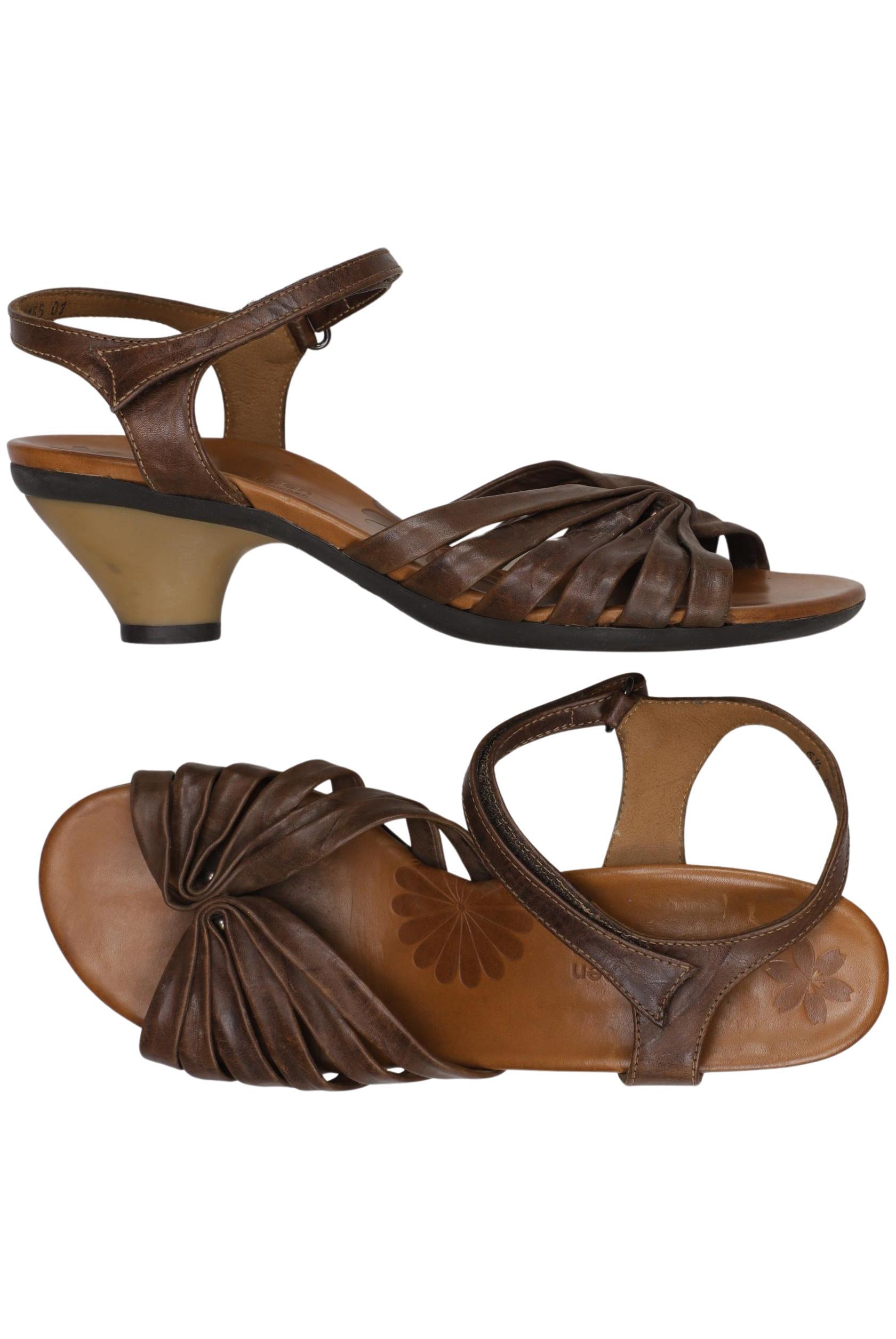 

Paul Green Damen Sandale, braun, Gr. 6.5