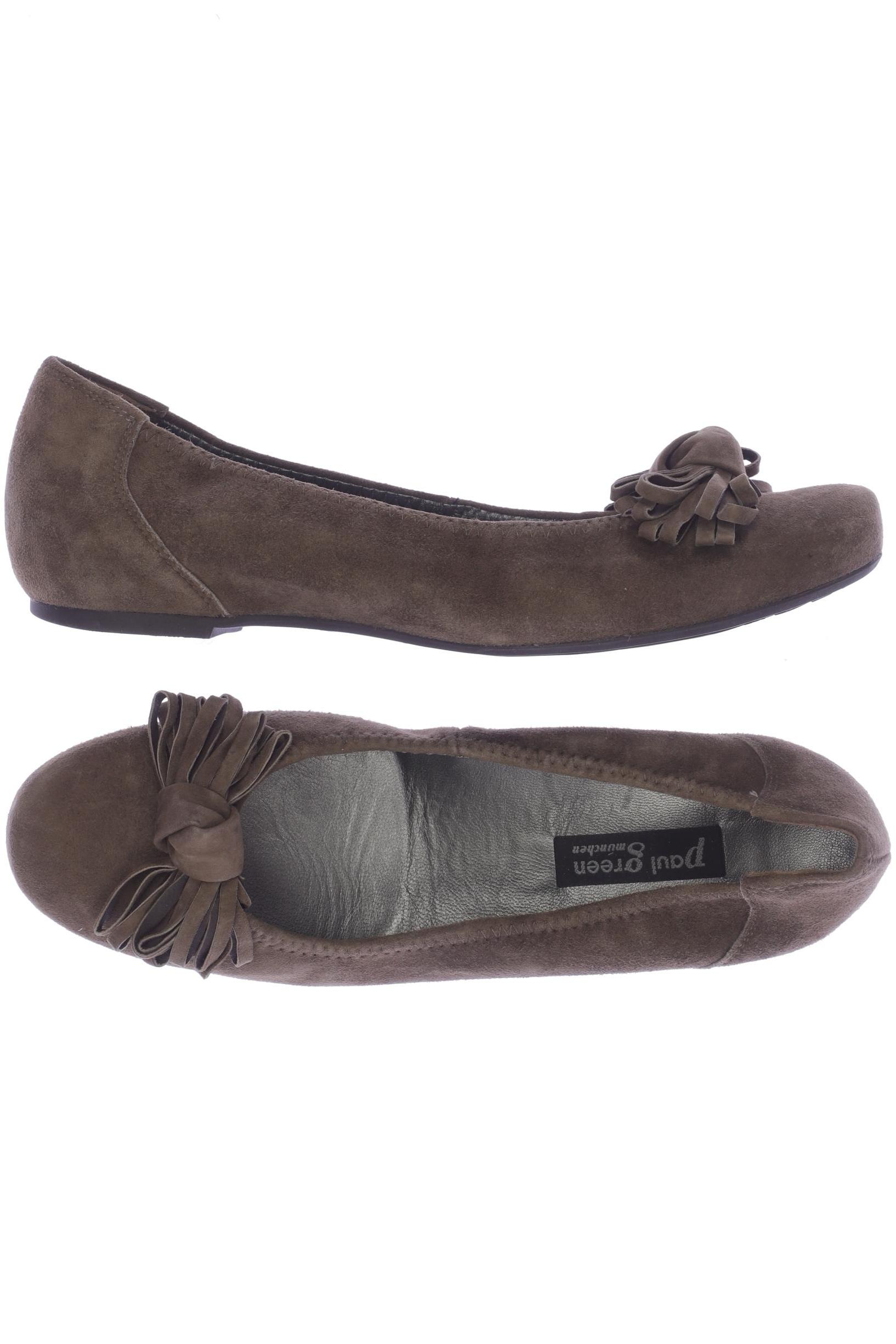 

Paul Green Damen Ballerinas, braun, Gr. 7.5