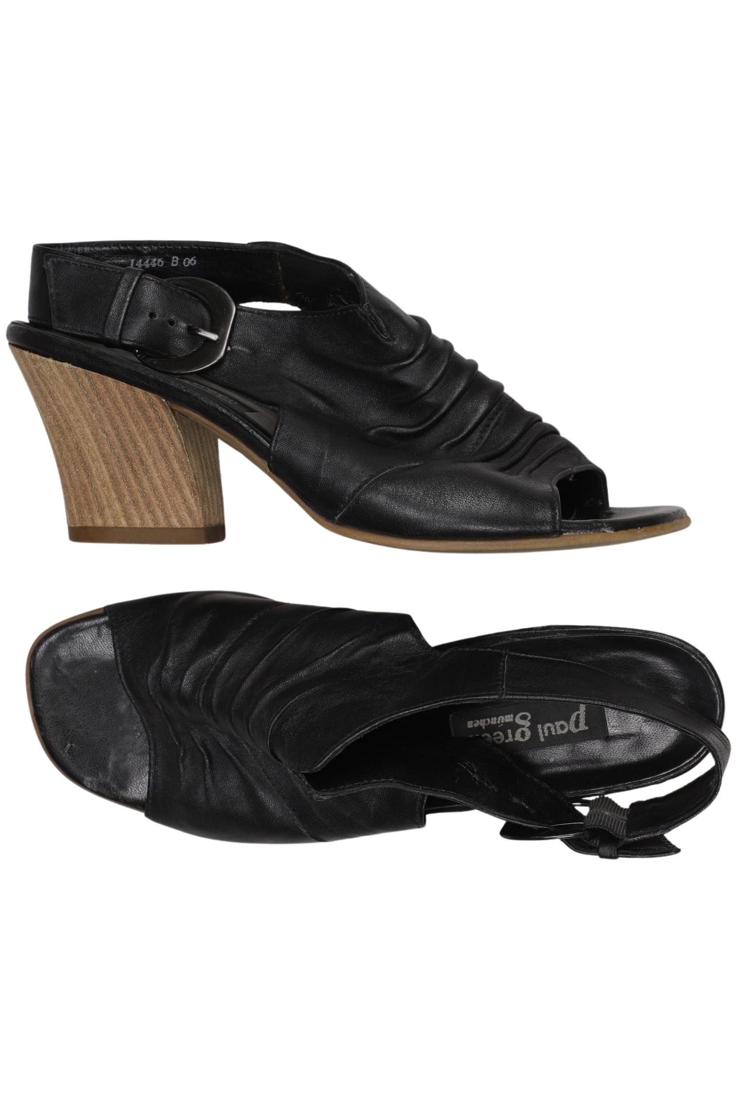 

Paul Green Damen Sandale, schwarz, Gr. 6