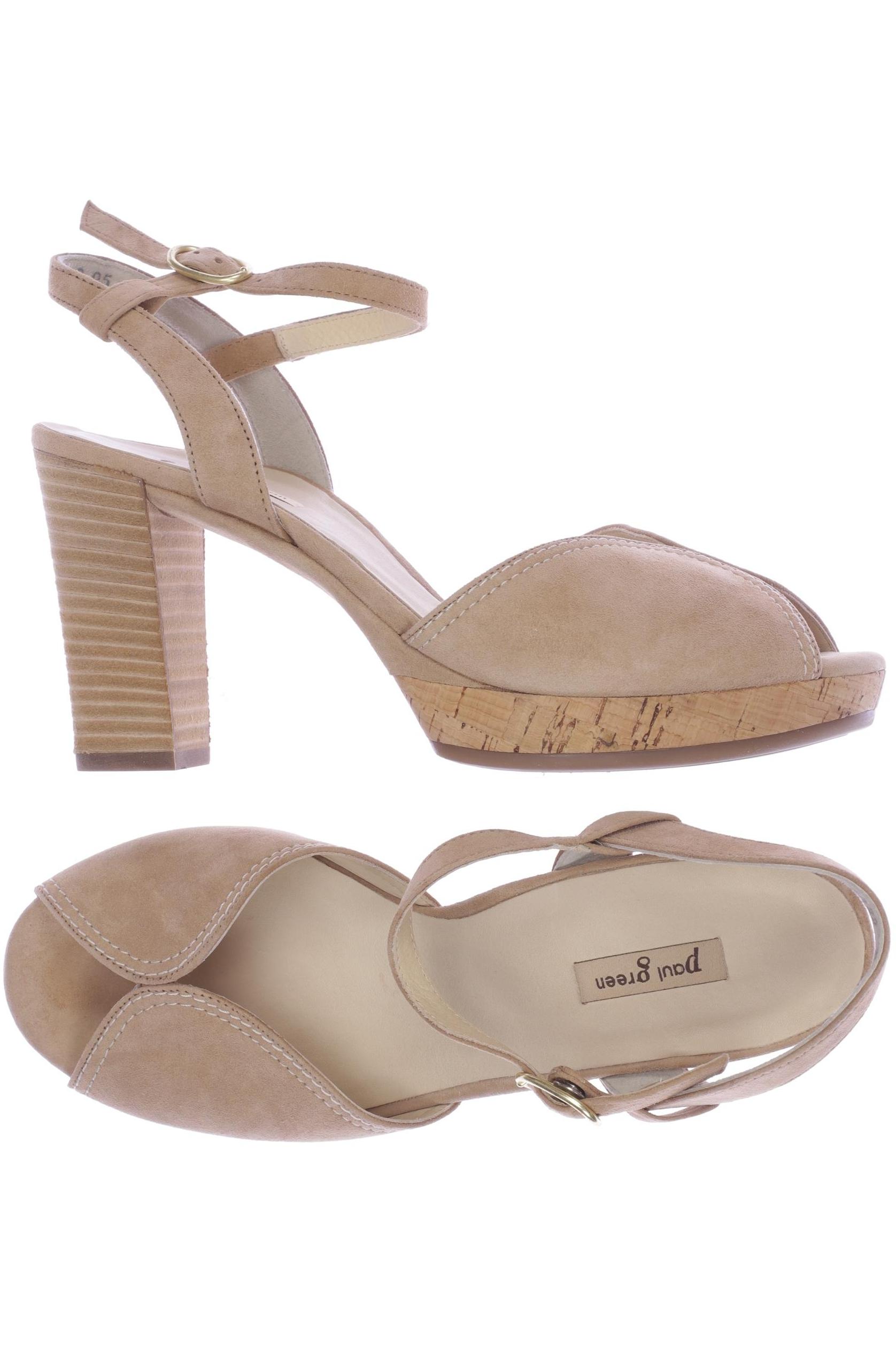

Paul Green Damen Sandale, beige, Gr. 6