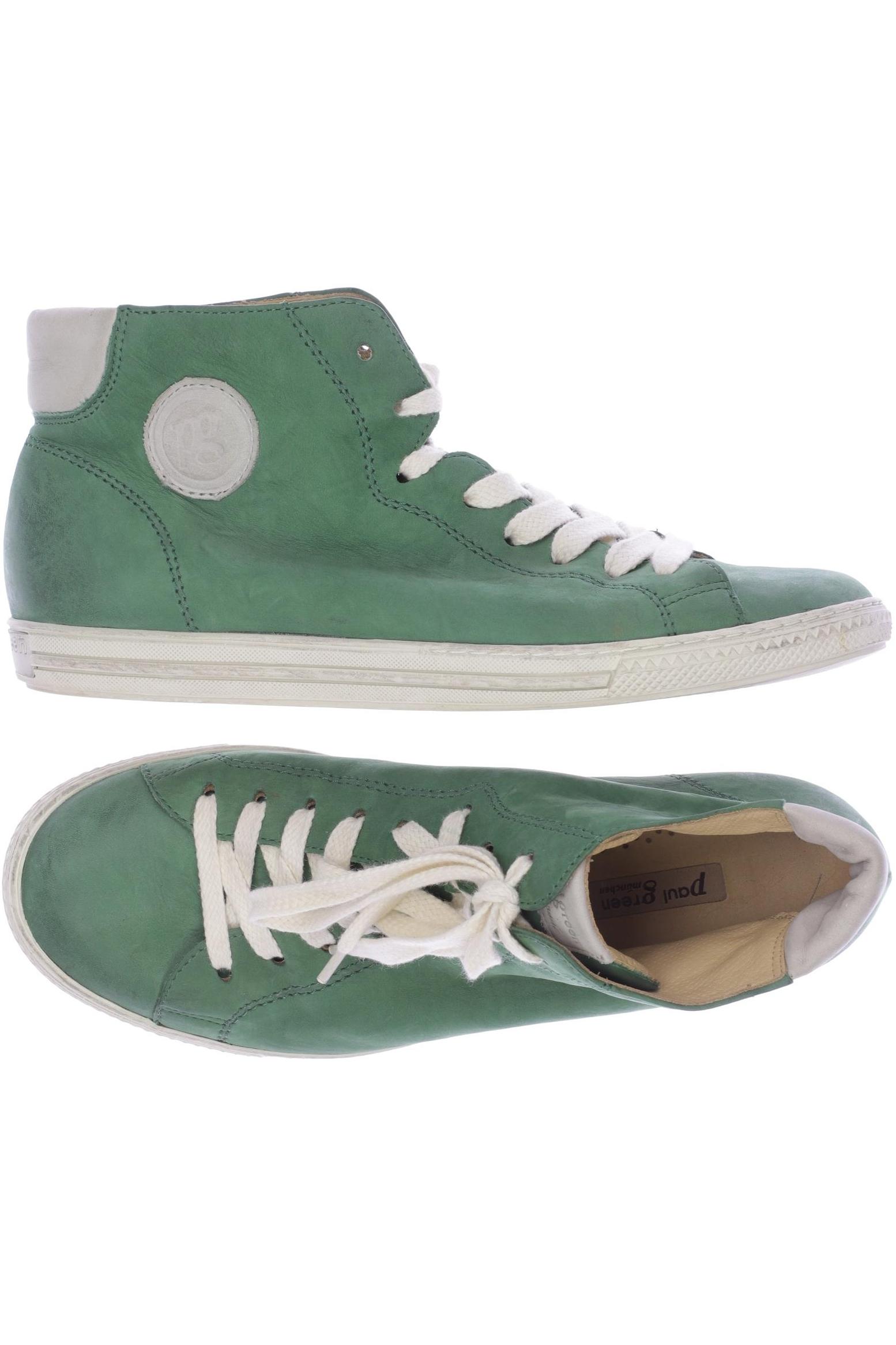 

Paul Green Damen Sneakers, grün, Gr. 4.5
