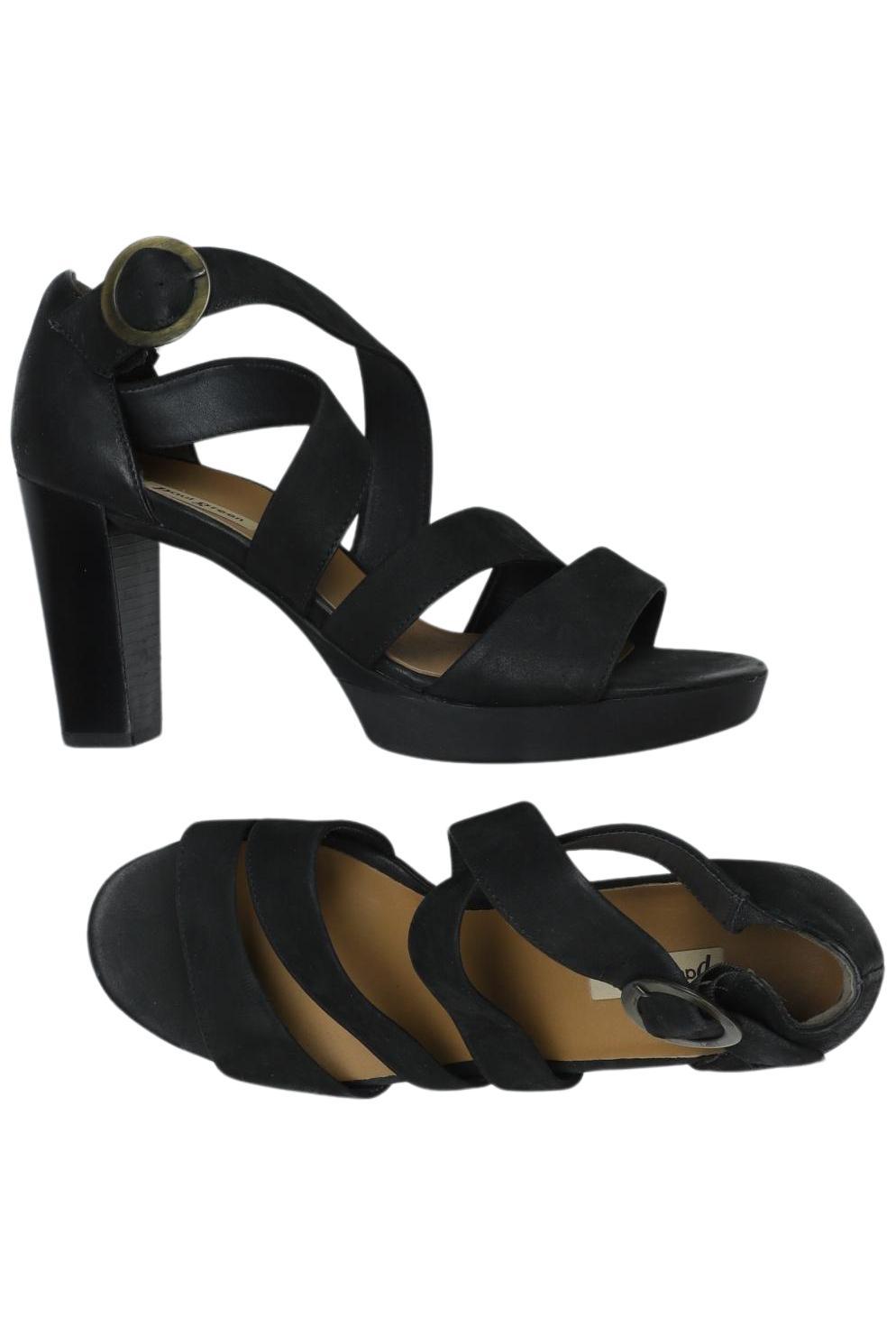 

Paul Green Damen Sandale, schwarz, Gr. 5