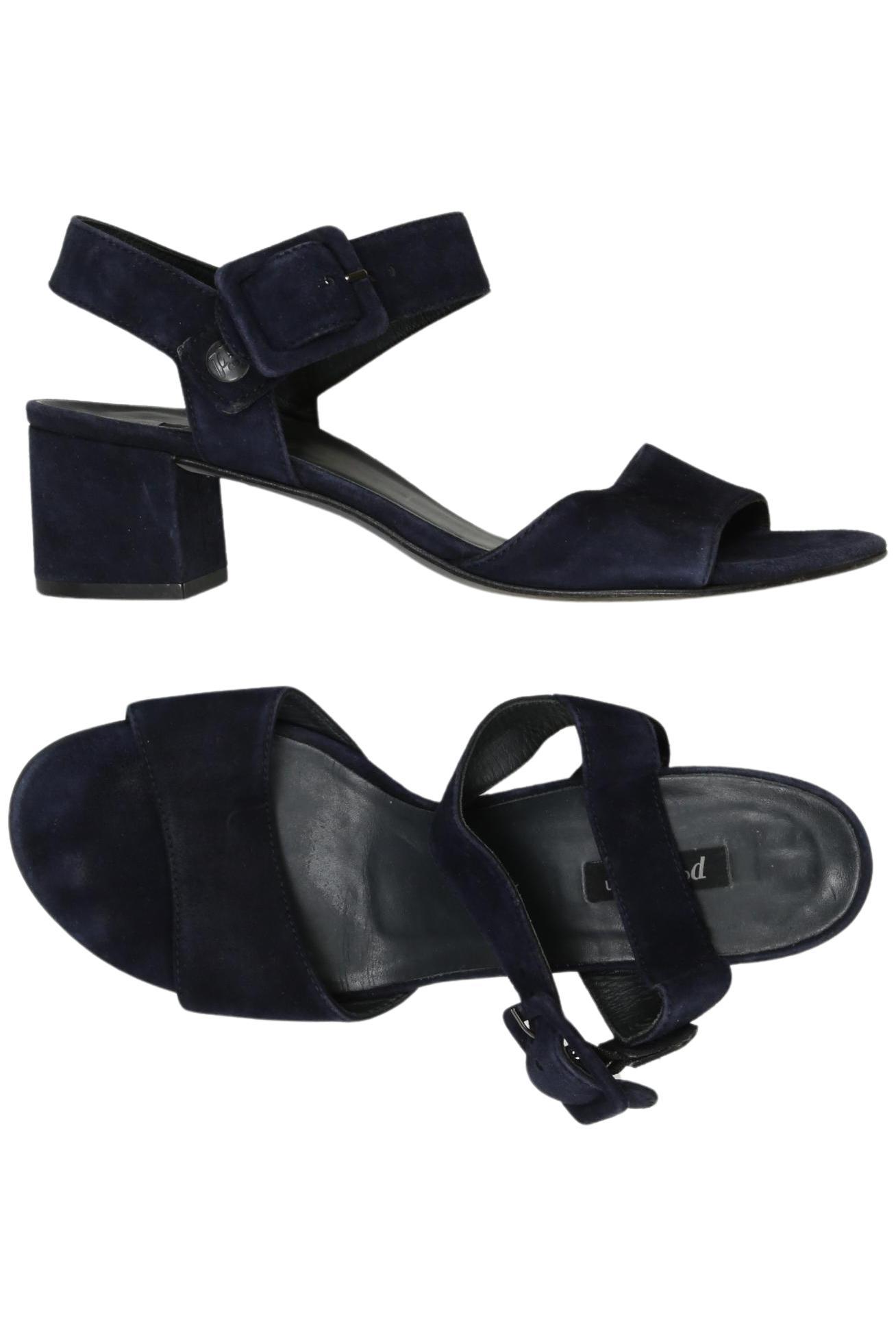 

Paul Green Damen Sandale, marineblau, Gr. 6.5