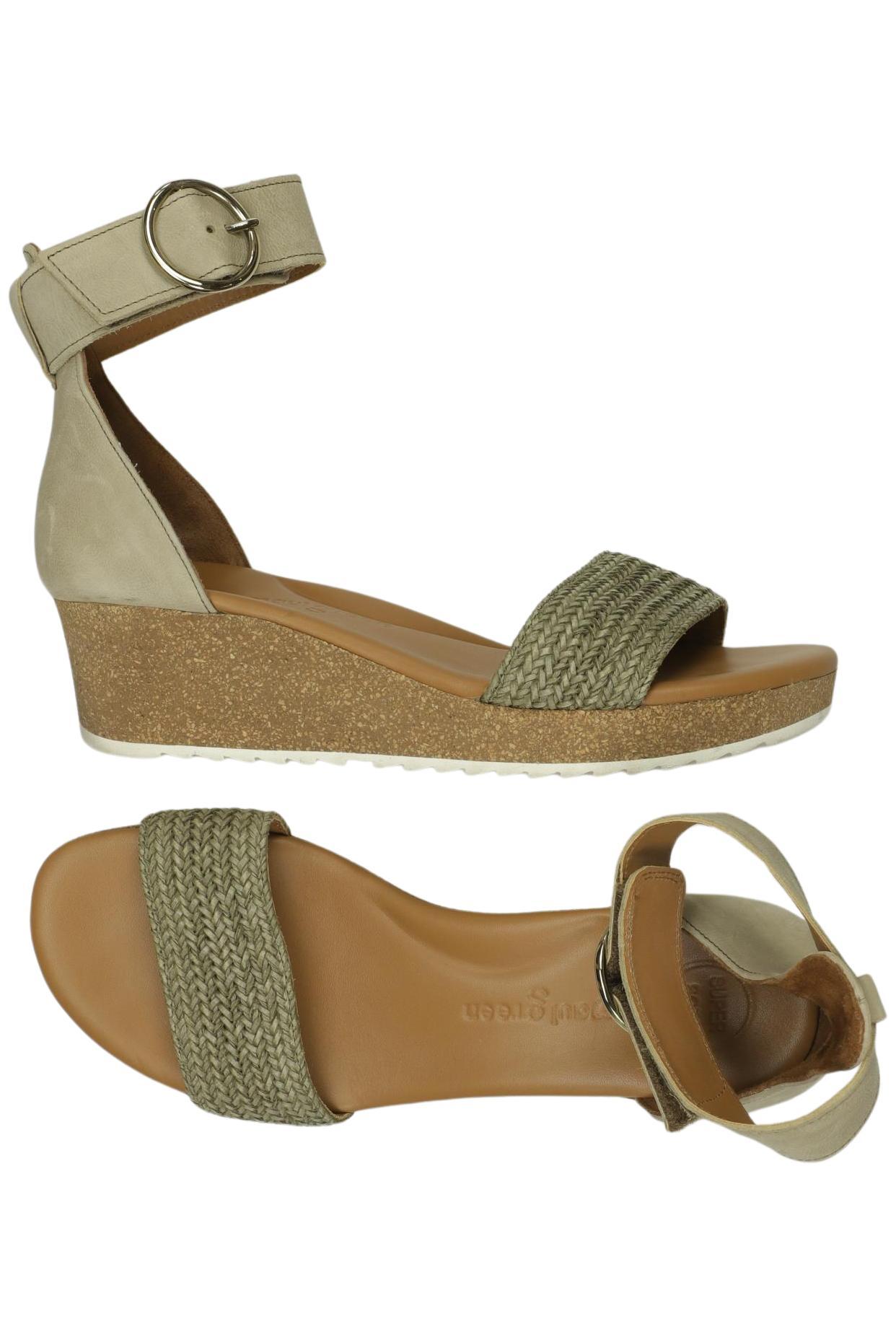 

Paul Green Damen Sandale, beige, Gr. 6