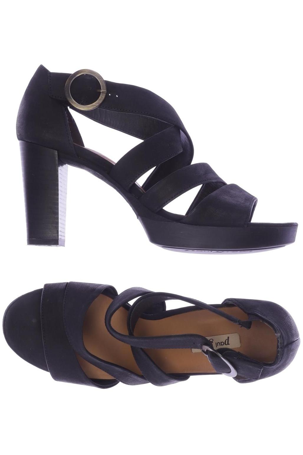 

Paul Green Damen Sandale, schwarz, Gr. 6.5