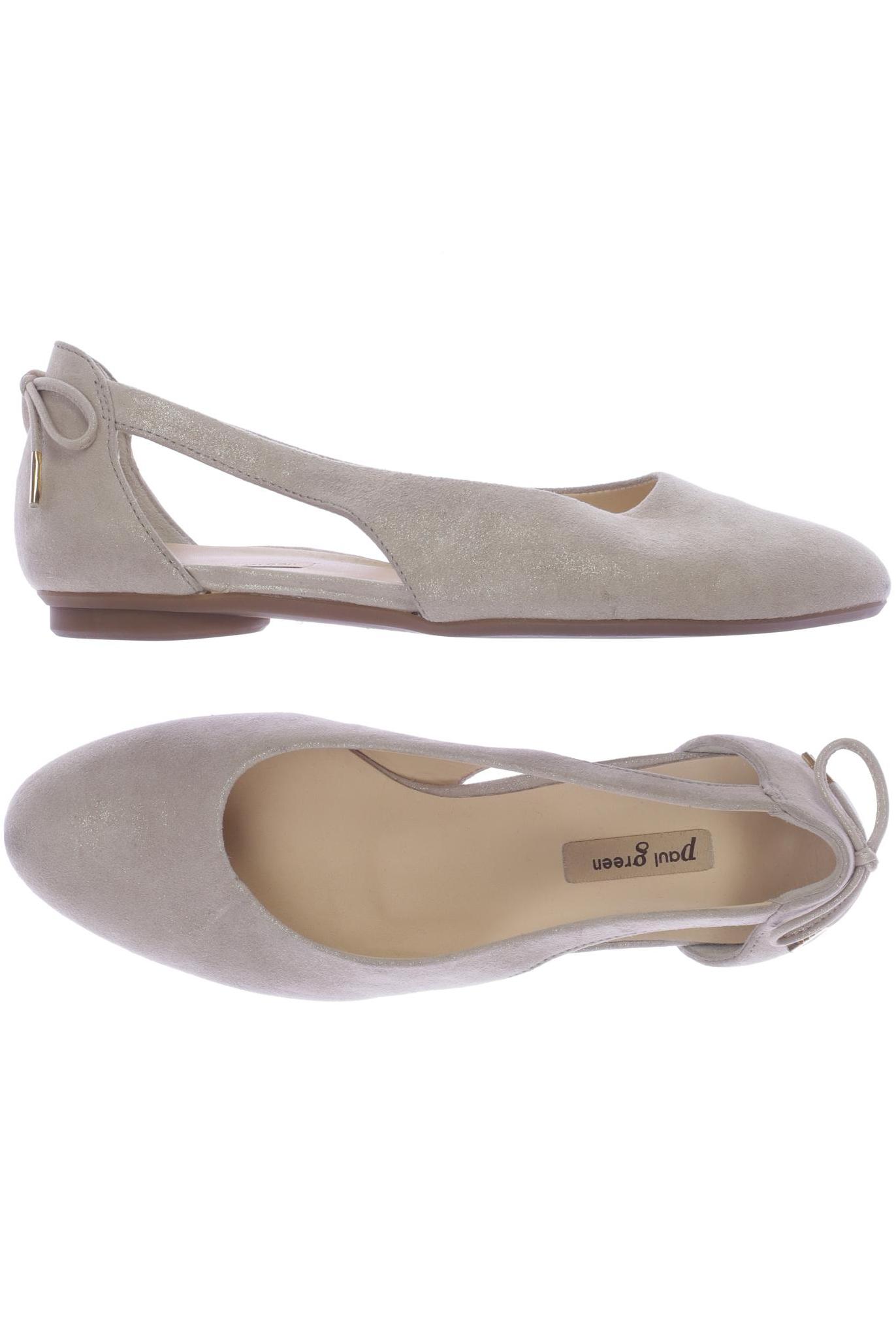 

Paul Green Damen Ballerinas, cremeweiß