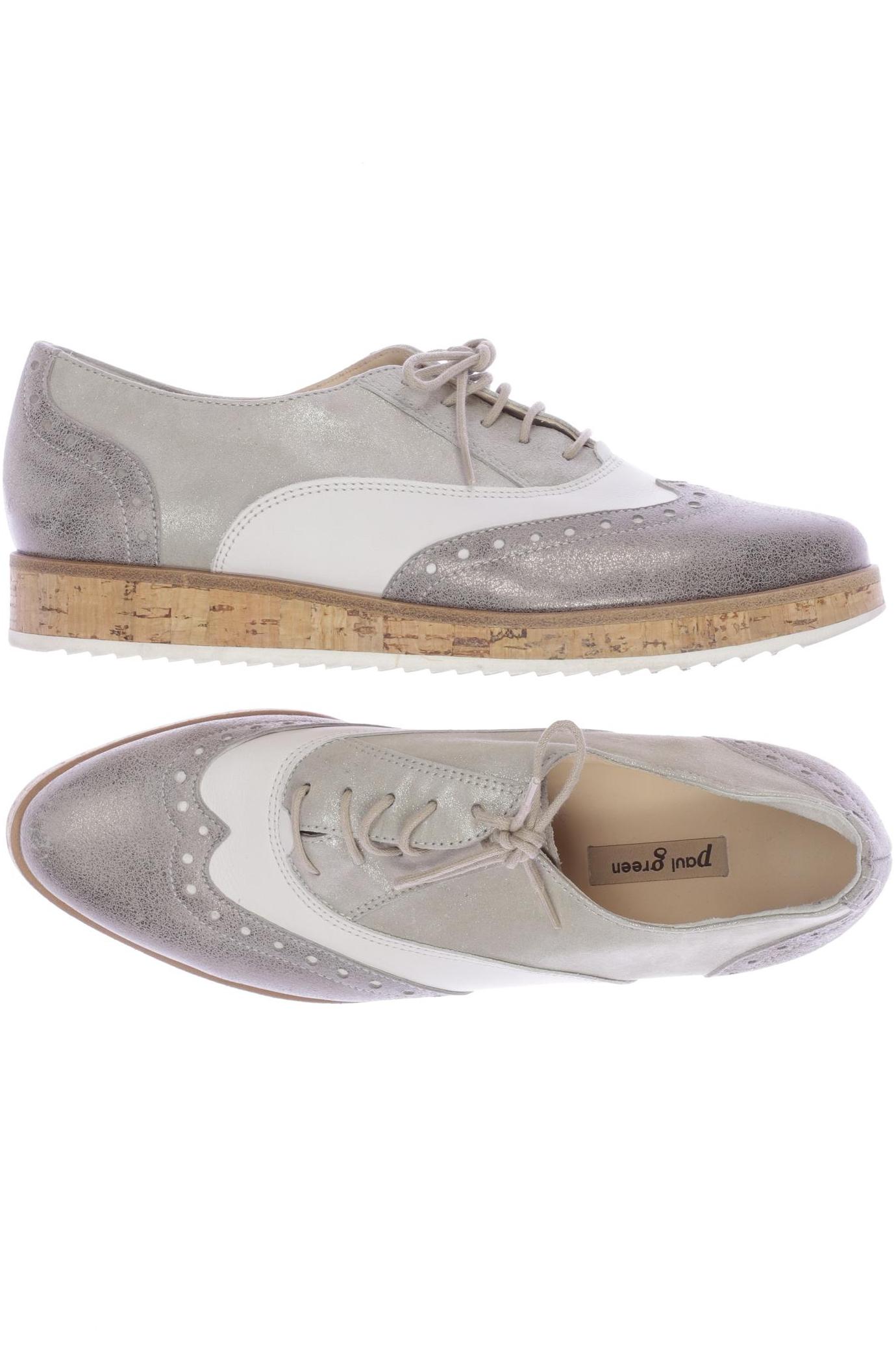 

Paul Green Damen Halbschuh, beige, Gr. 4