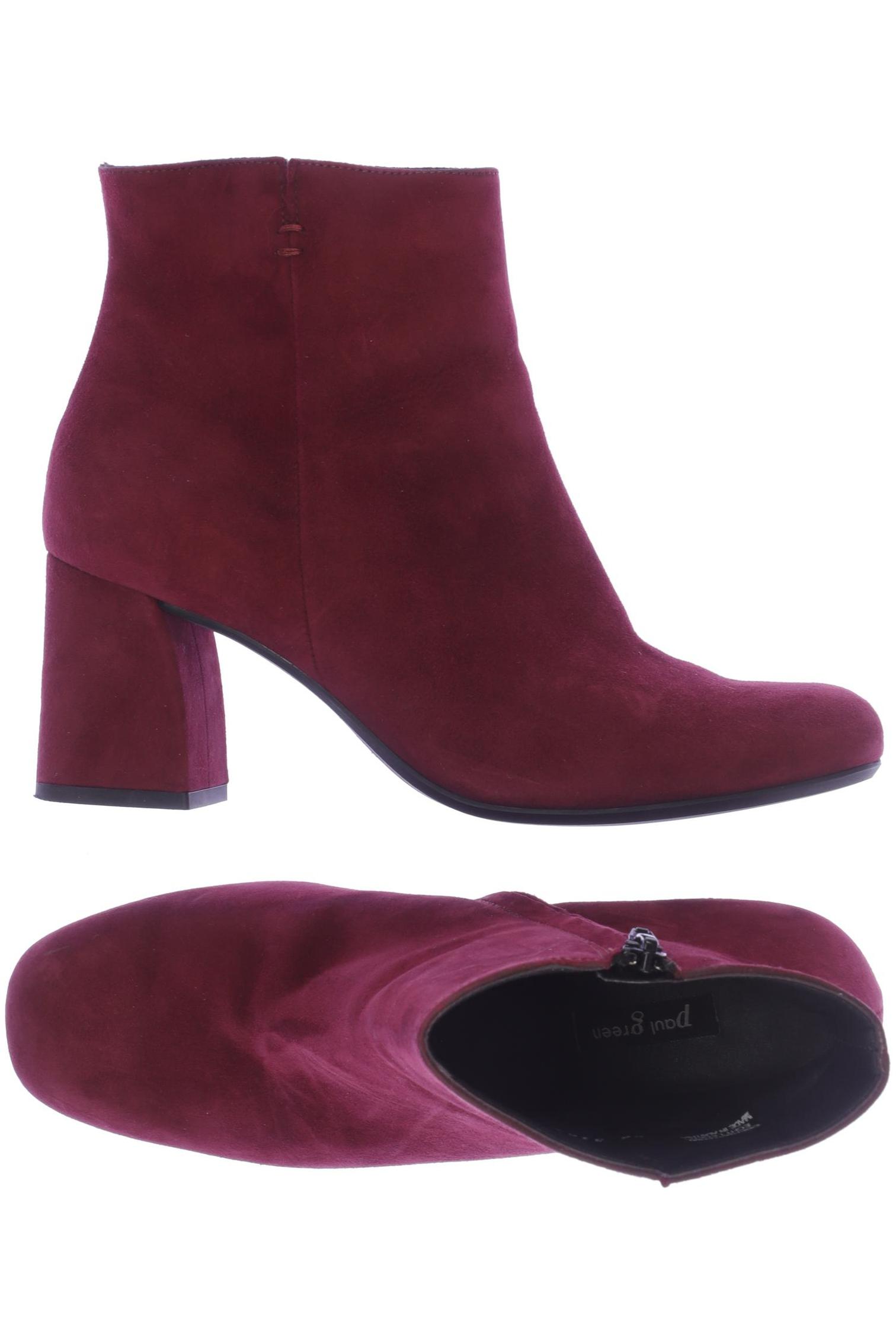 

Paul Green Damen Stiefelette, bordeaux, Gr. 6.5