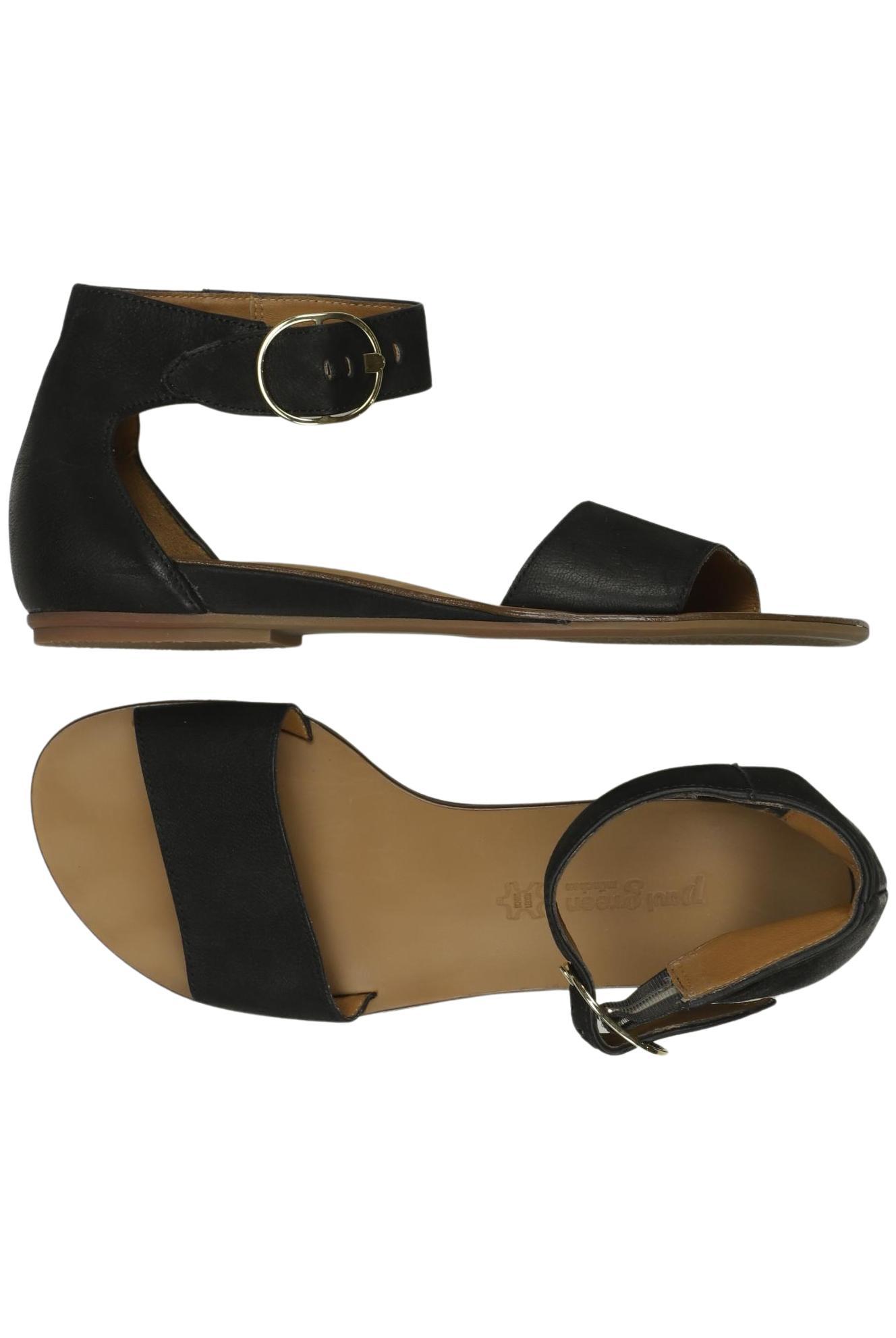 

Paul Green Damen Sandale, schwarz, Gr. 7