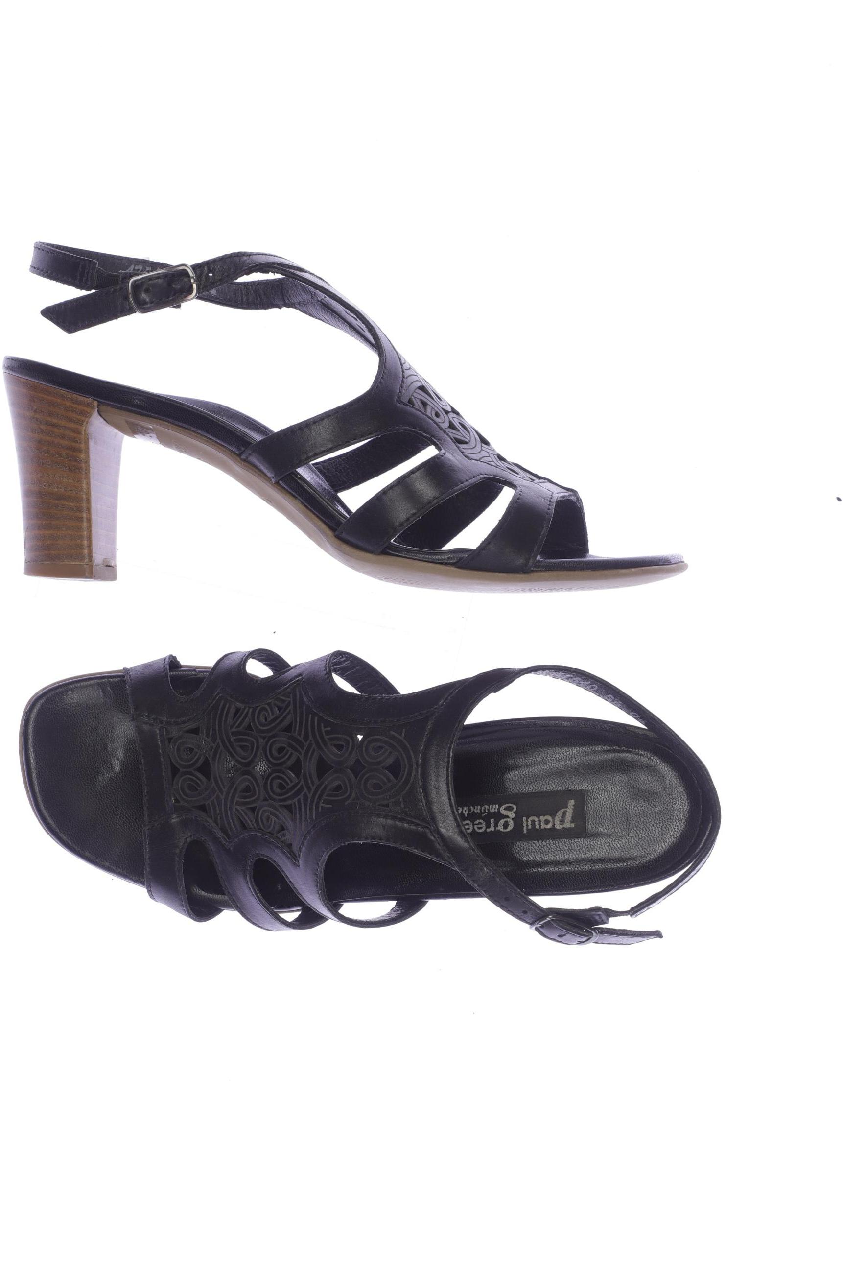 

Paul Green Damen Sandale, schwarz