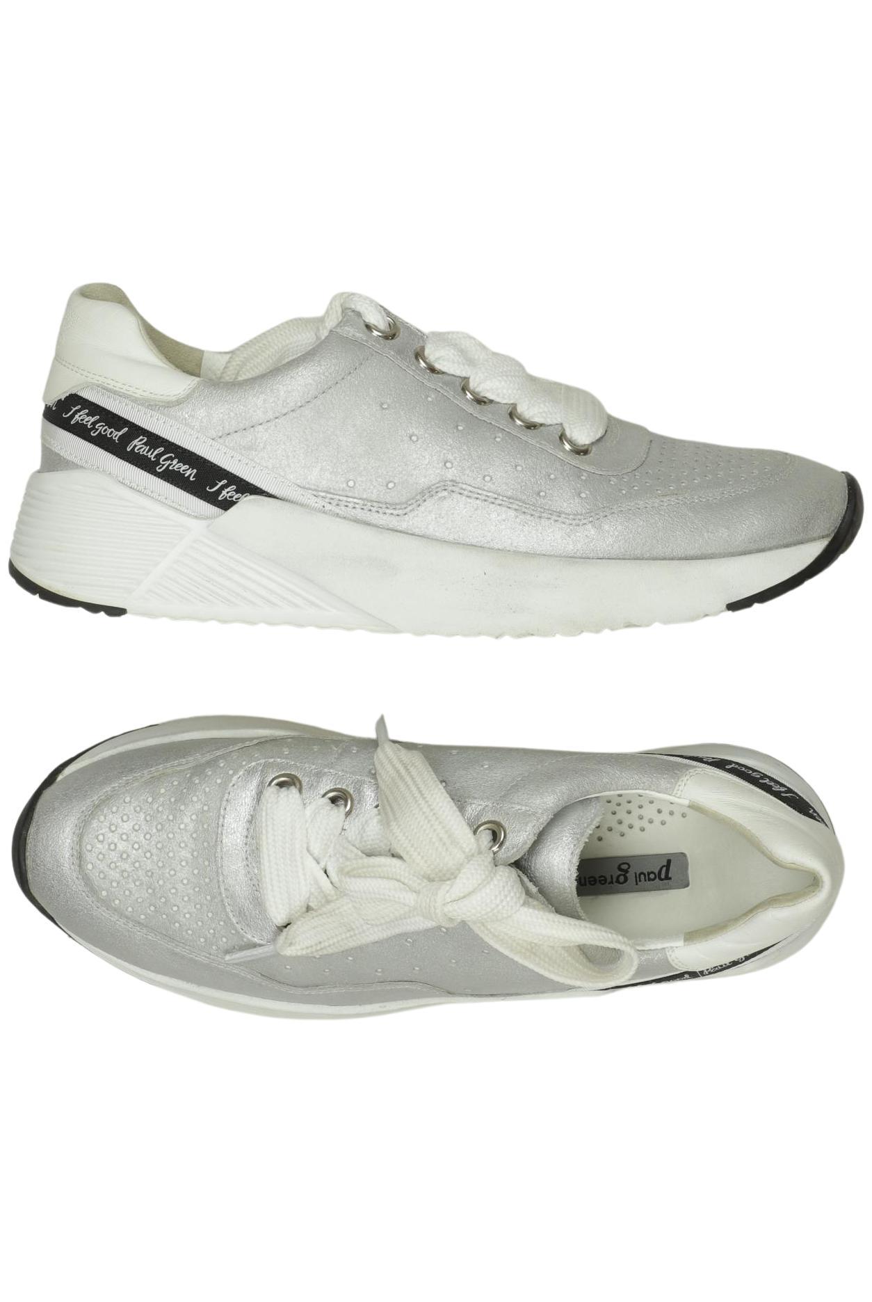 

Paul Green Damen Sneakers, silber, Gr. 5.5