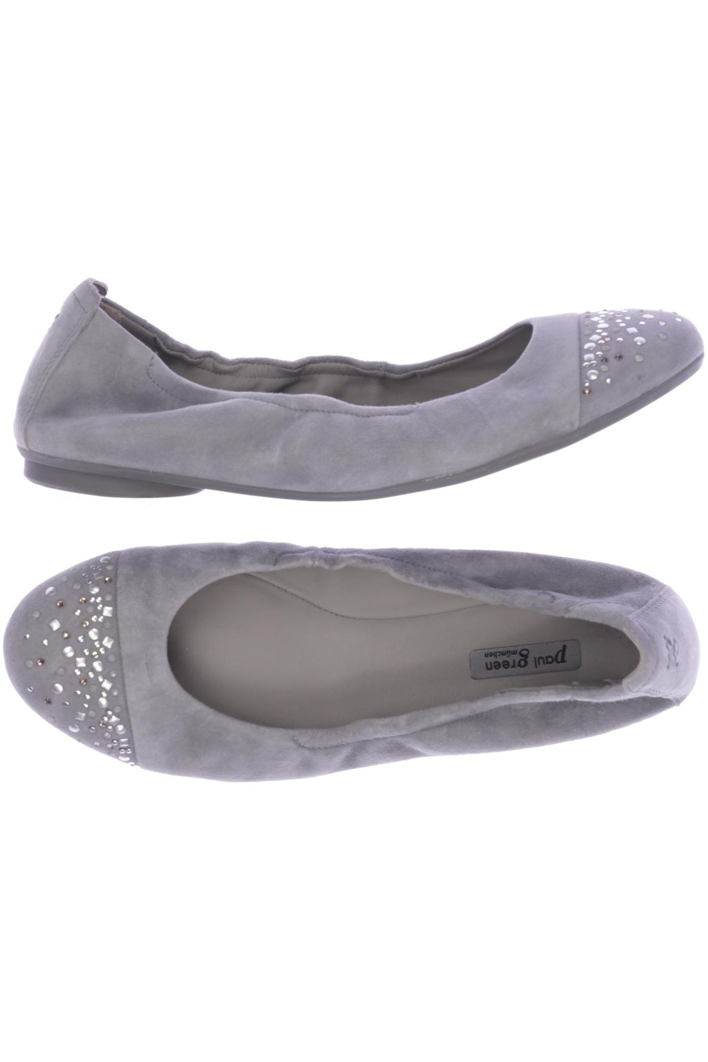 

Paul Green Damen Ballerinas, grau, Gr. 5.5