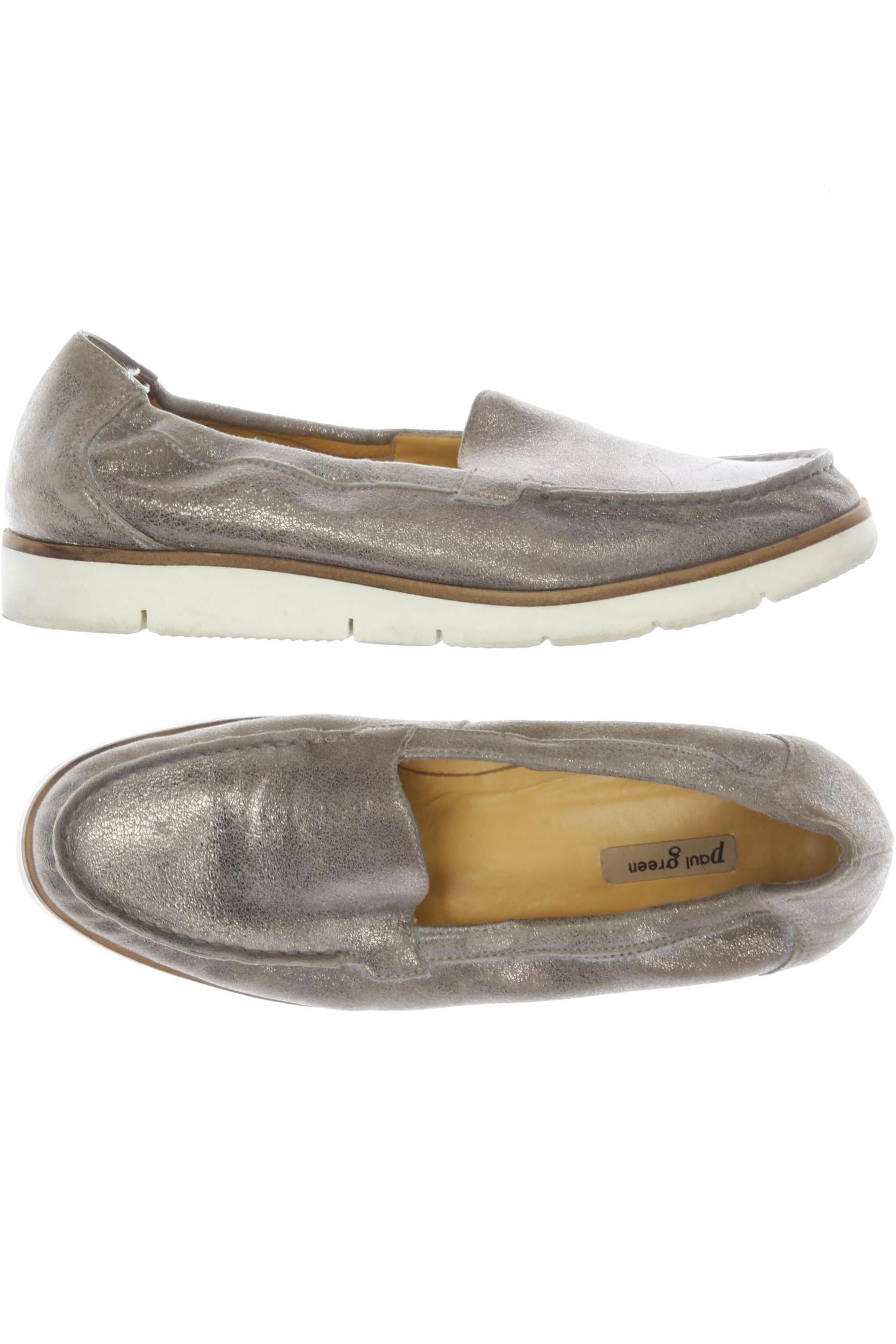 

Paul Green Damen Halbschuh, silber, Gr. 5.5