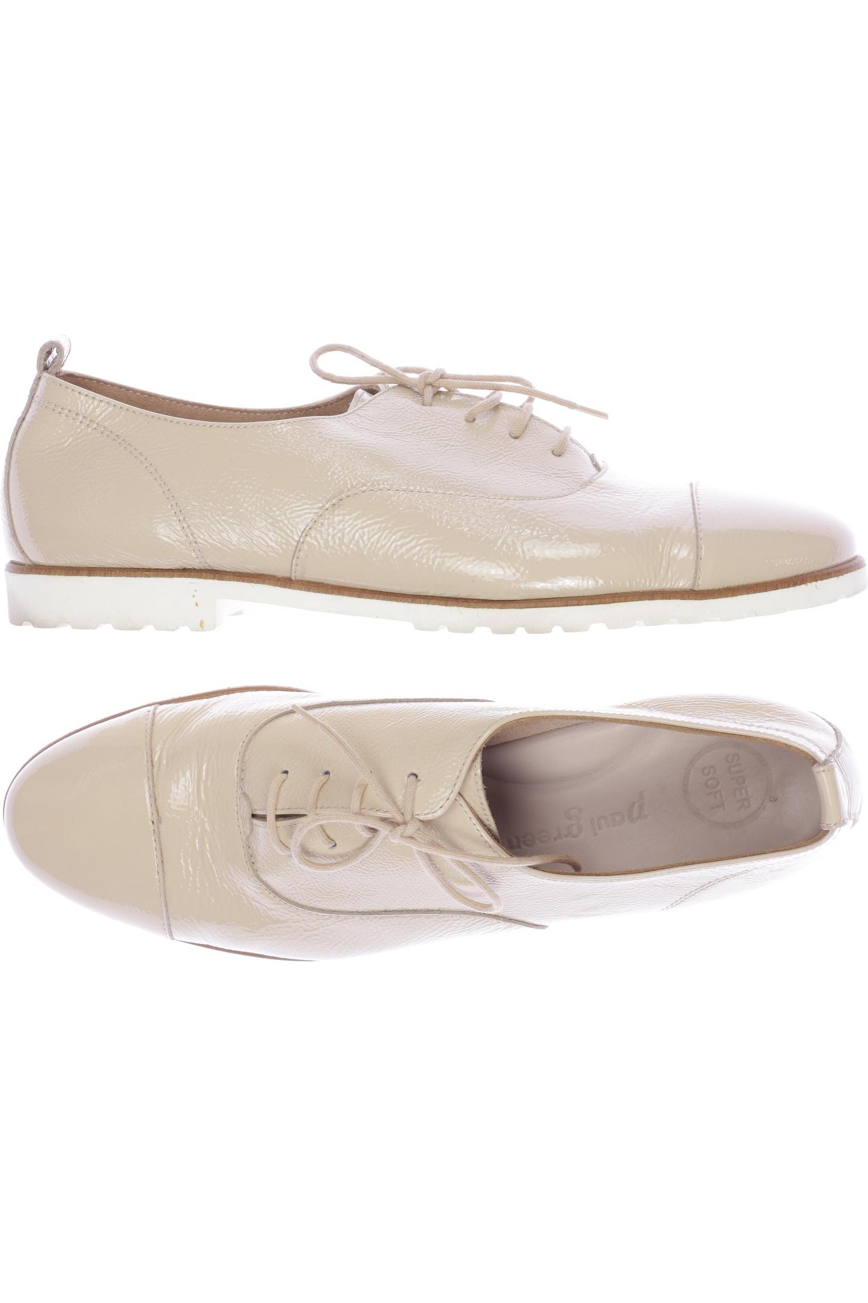 

Paul Green Damen Halbschuh, beige, Gr. 8