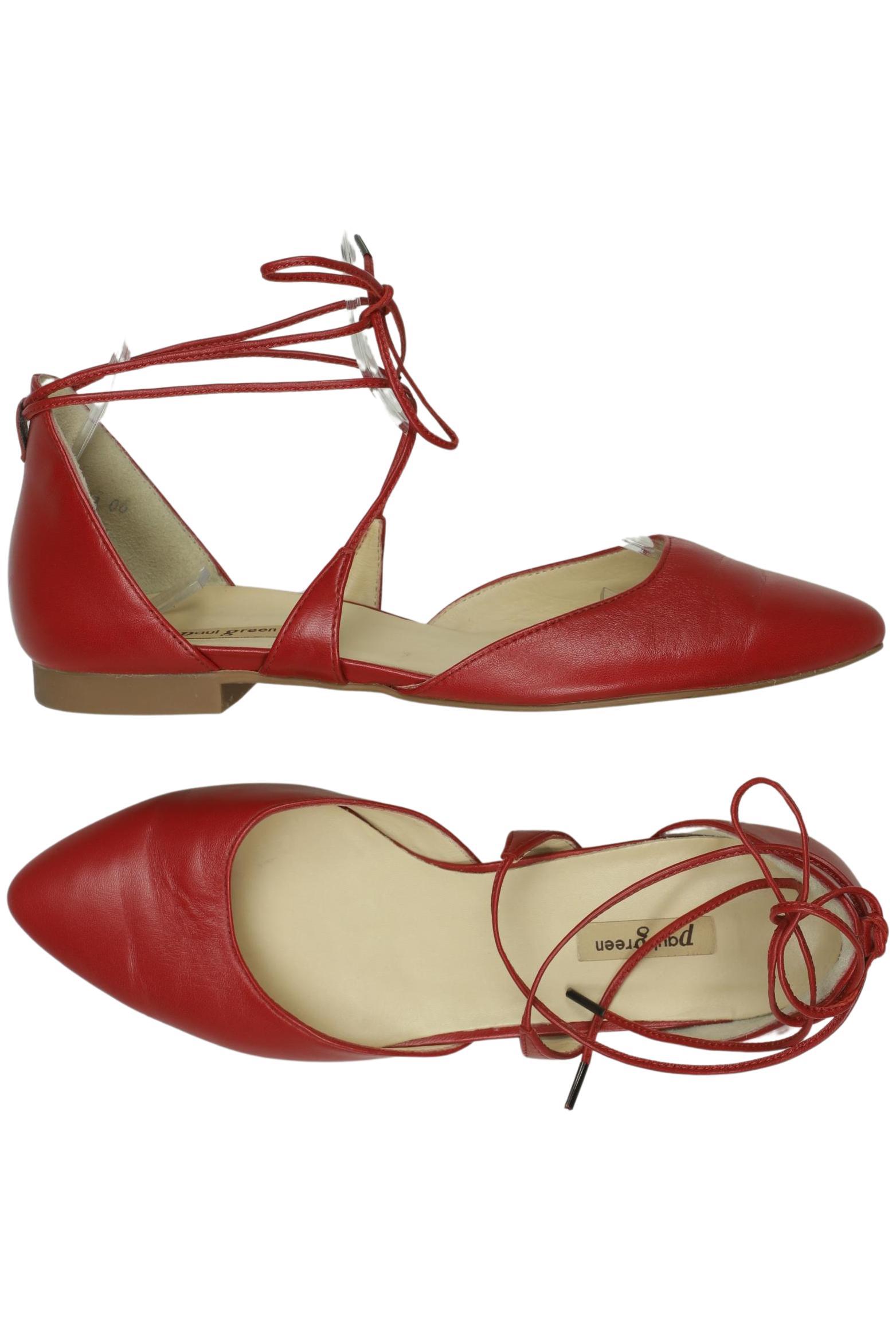 

Paul Green Damen Ballerinas, rot, Gr. 5