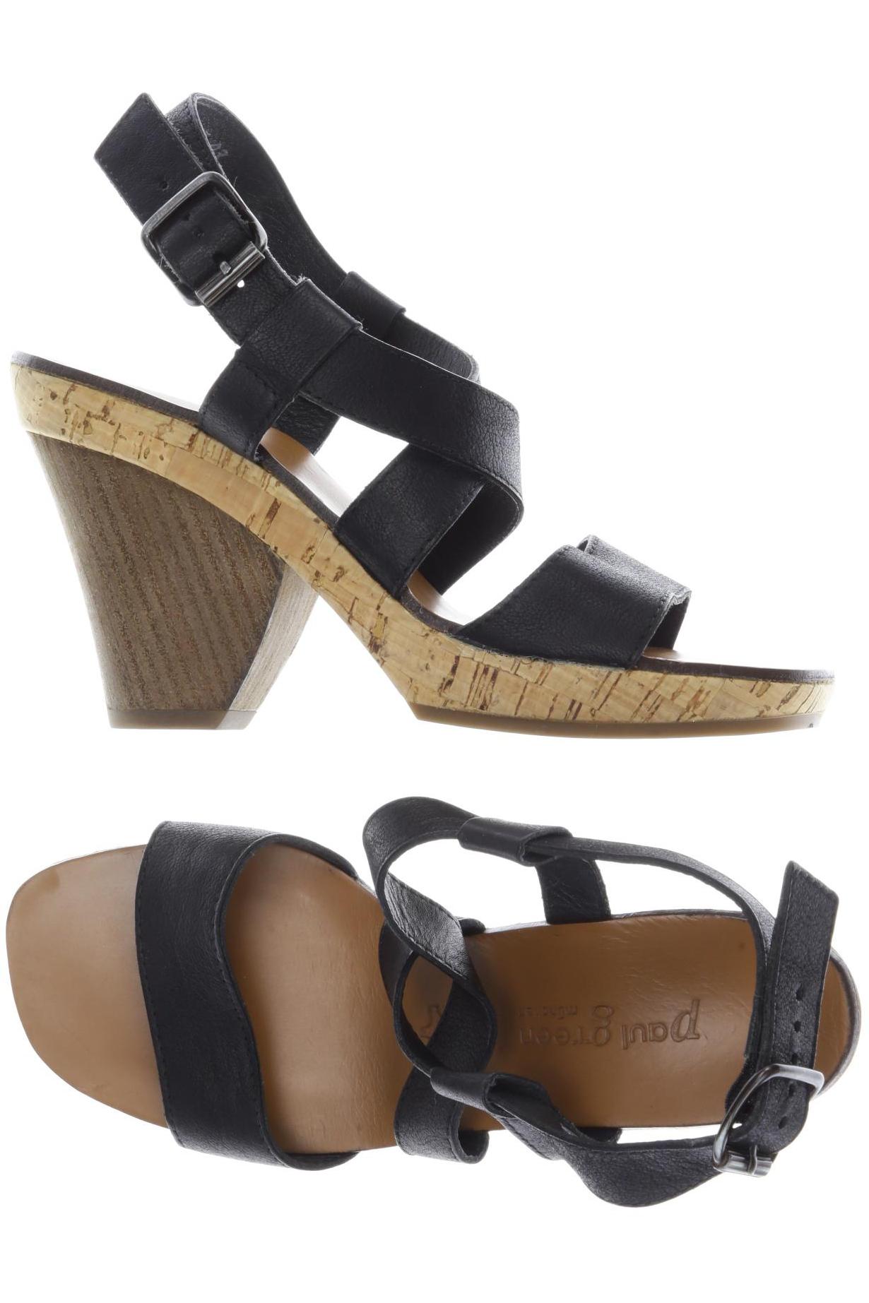 

Paul Green Damen Sandale, schwarz, Gr. 3