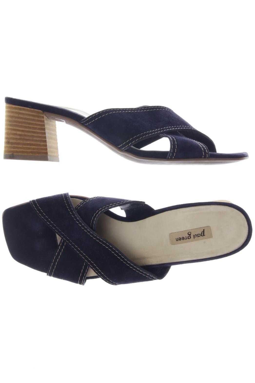 

Paul Green Damen Sandale, marineblau, Gr. 6