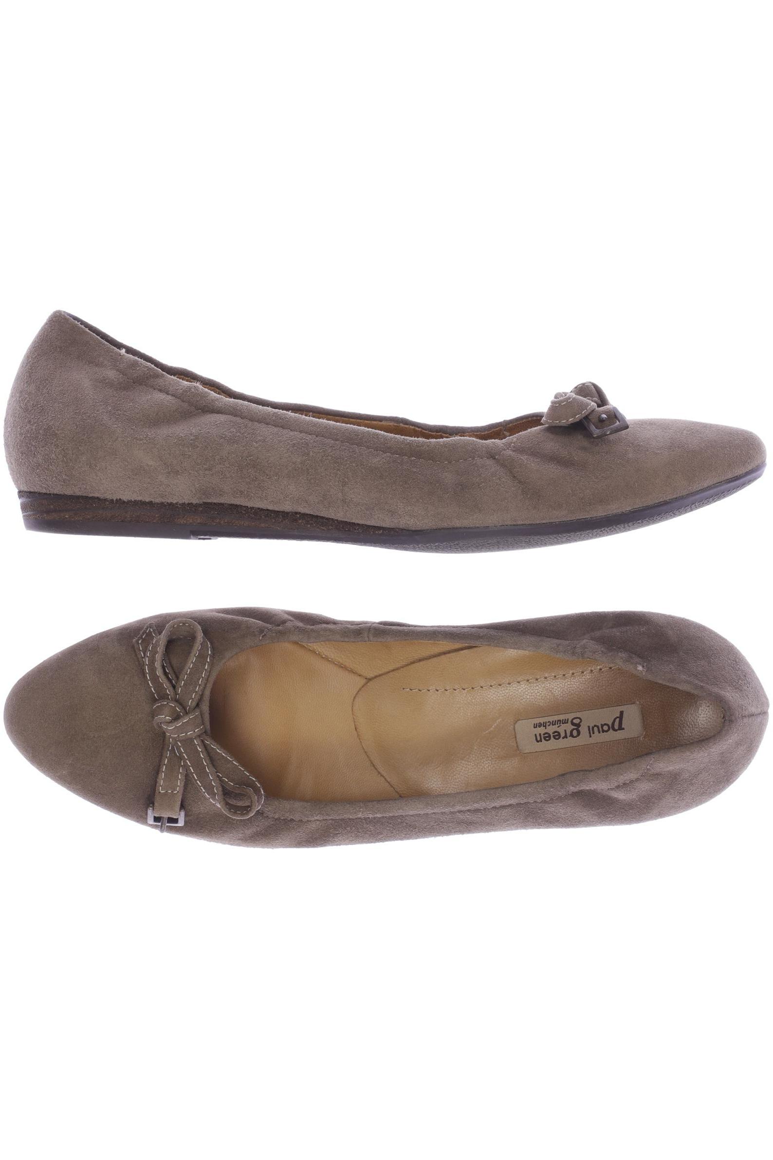 

Paul Green Damen Ballerinas, braun, Gr. 4