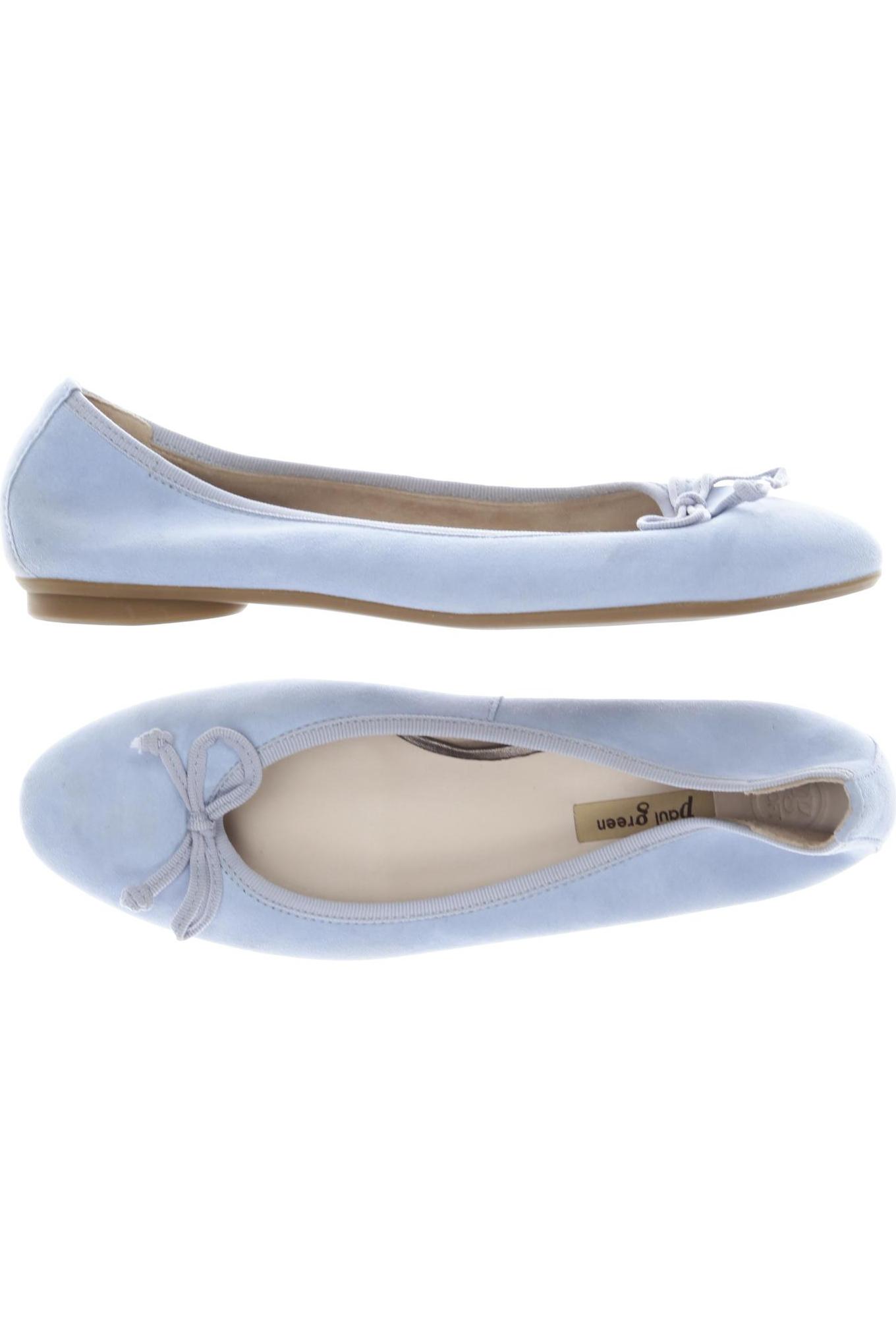 

Paul Green Damen Ballerinas, hellblau, Gr. 5