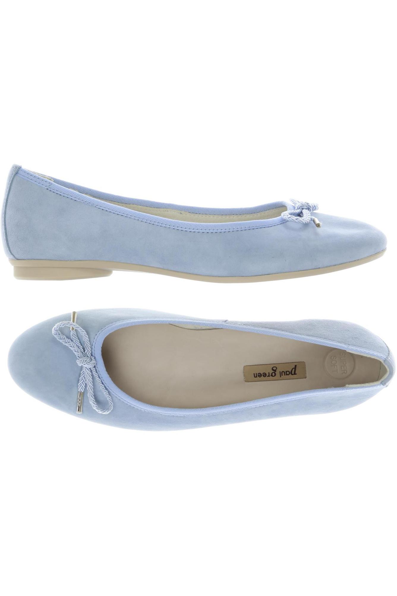 

Paul Green Damen Ballerinas, hellblau, Gr. 4.5