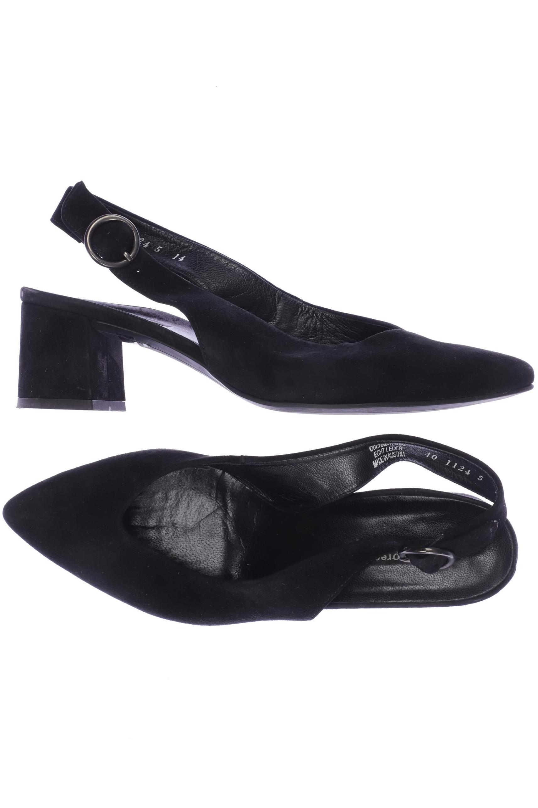 

Paul Green Damen Sandale, schwarz, Gr. 5