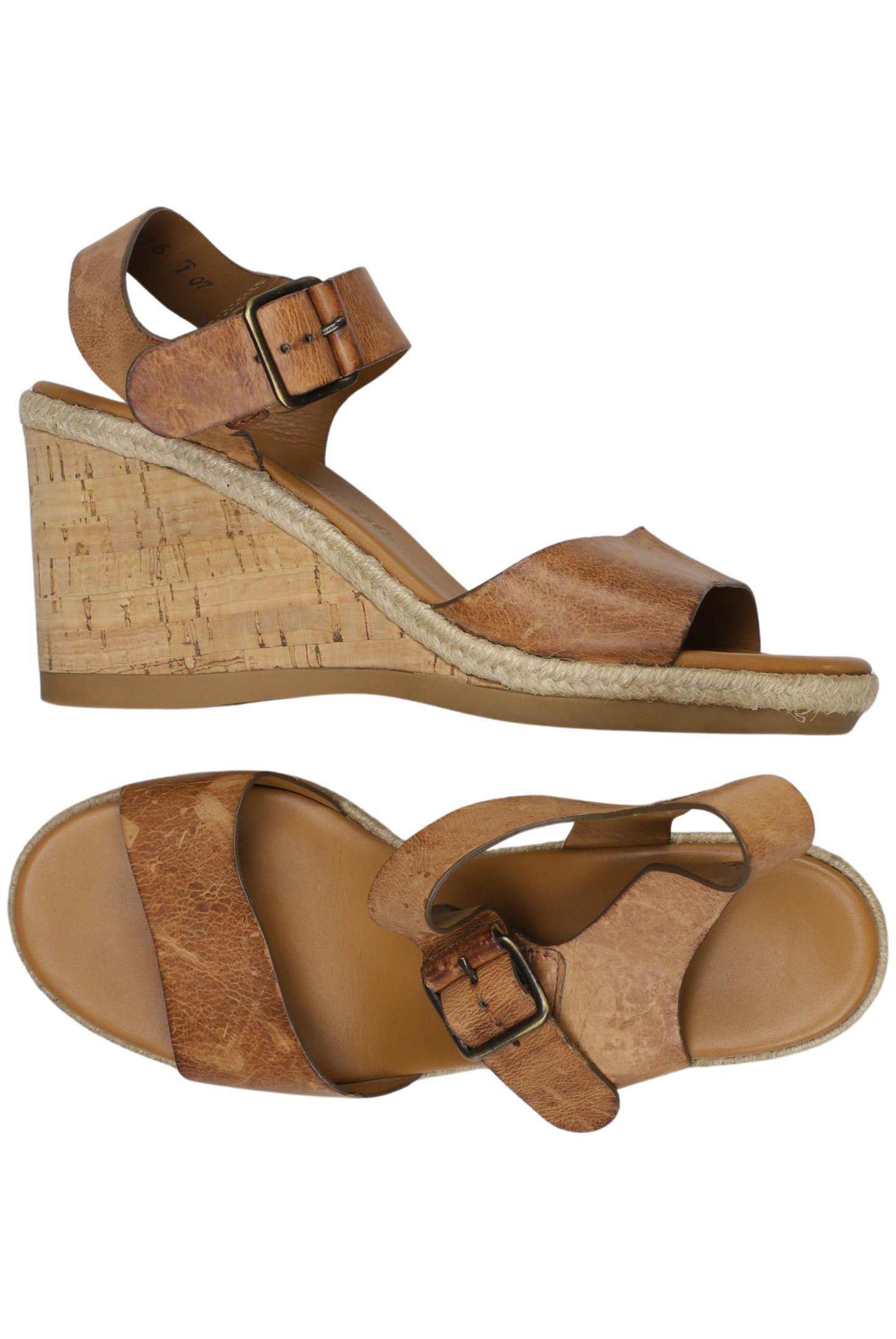 

Paul Green Damen Sandale, braun, Gr. 7