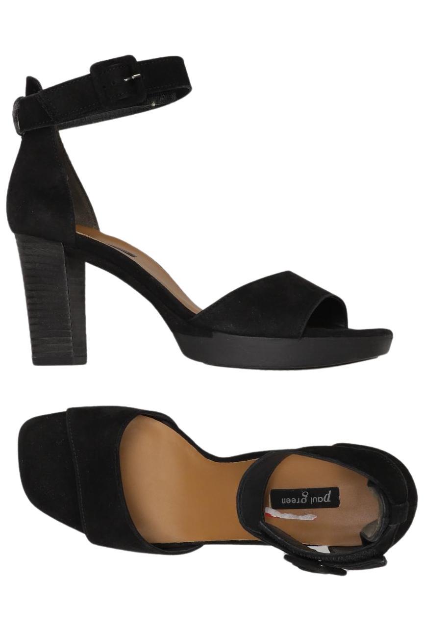 

Paul Green Damen Sandale, schwarz, Gr. 5