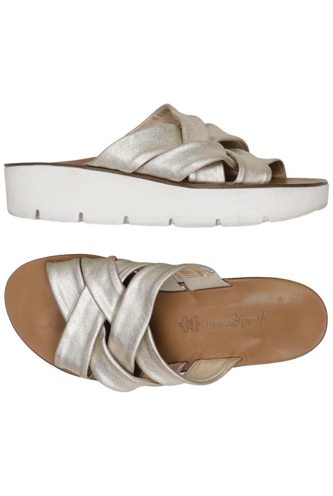 

Paul Green Damen Sandale, beige, Gr. 4