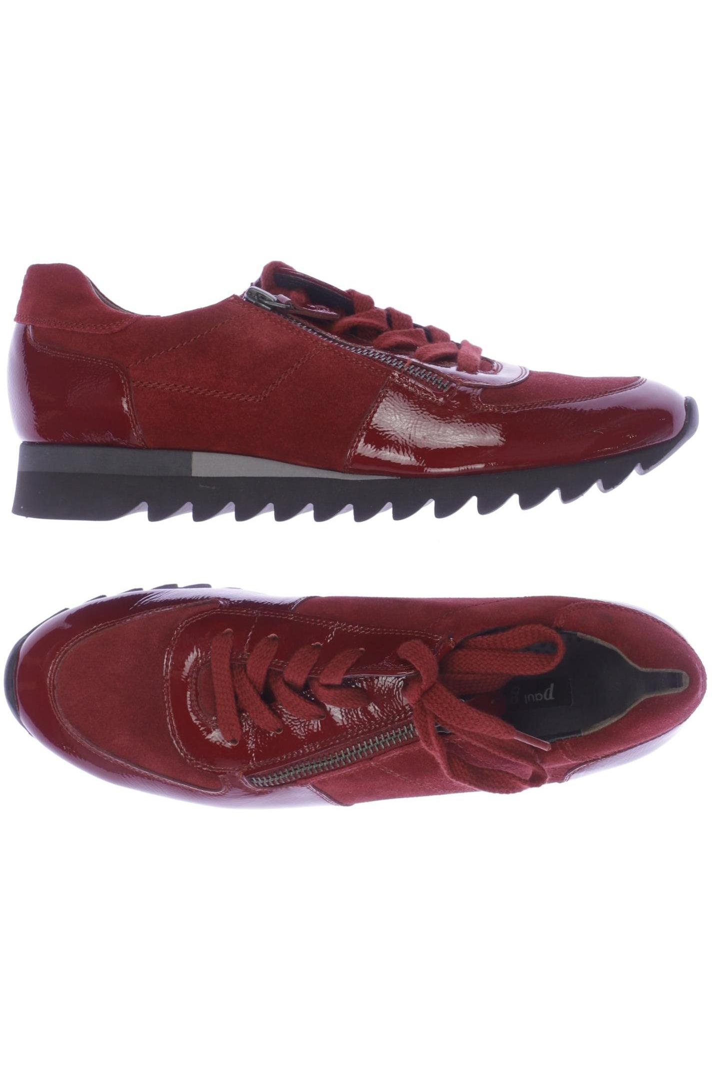 

Paul Green Damen Sneakers, rot, Gr. 6