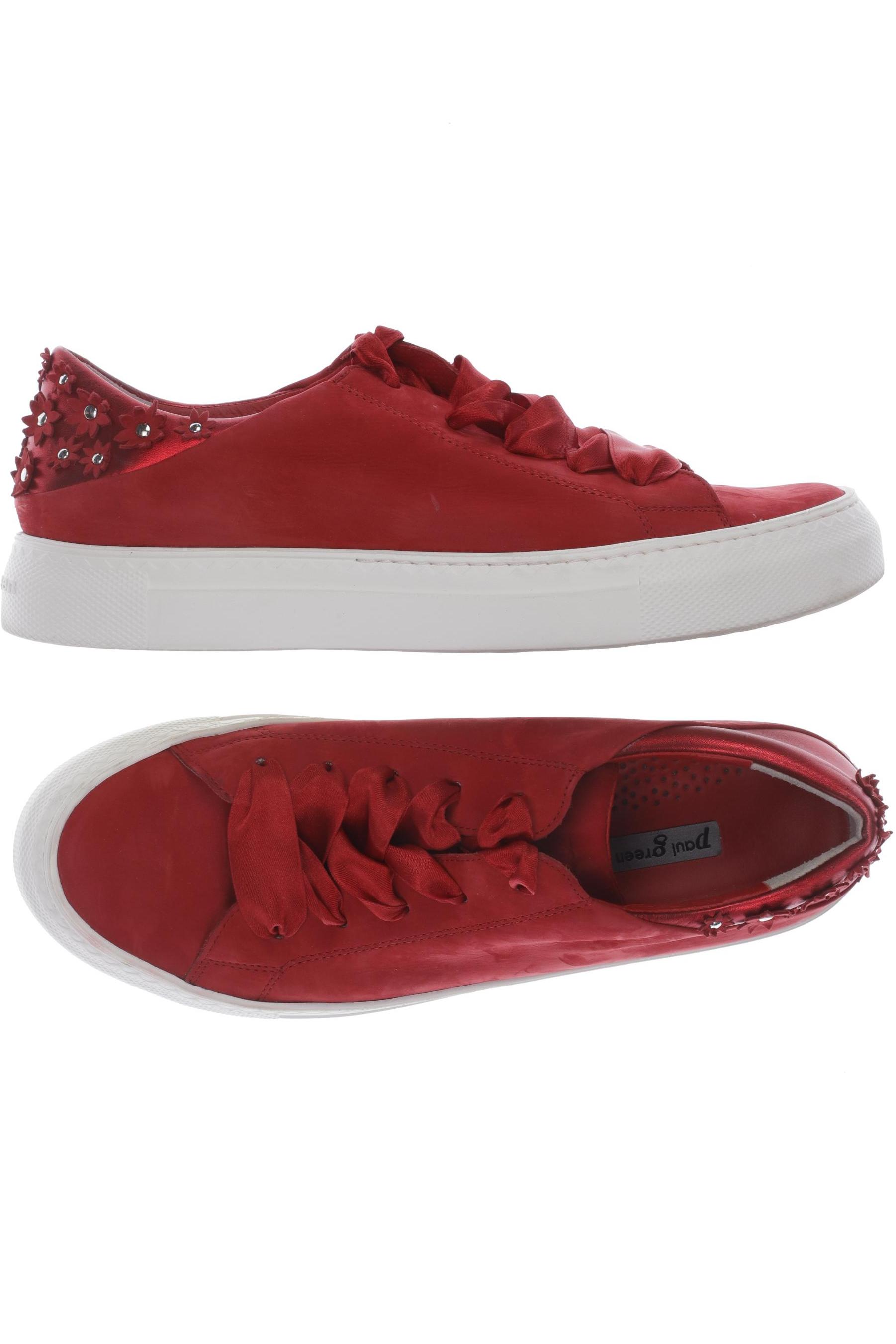 

Paul Green Damen Sneakers, rot, Gr. 7.5