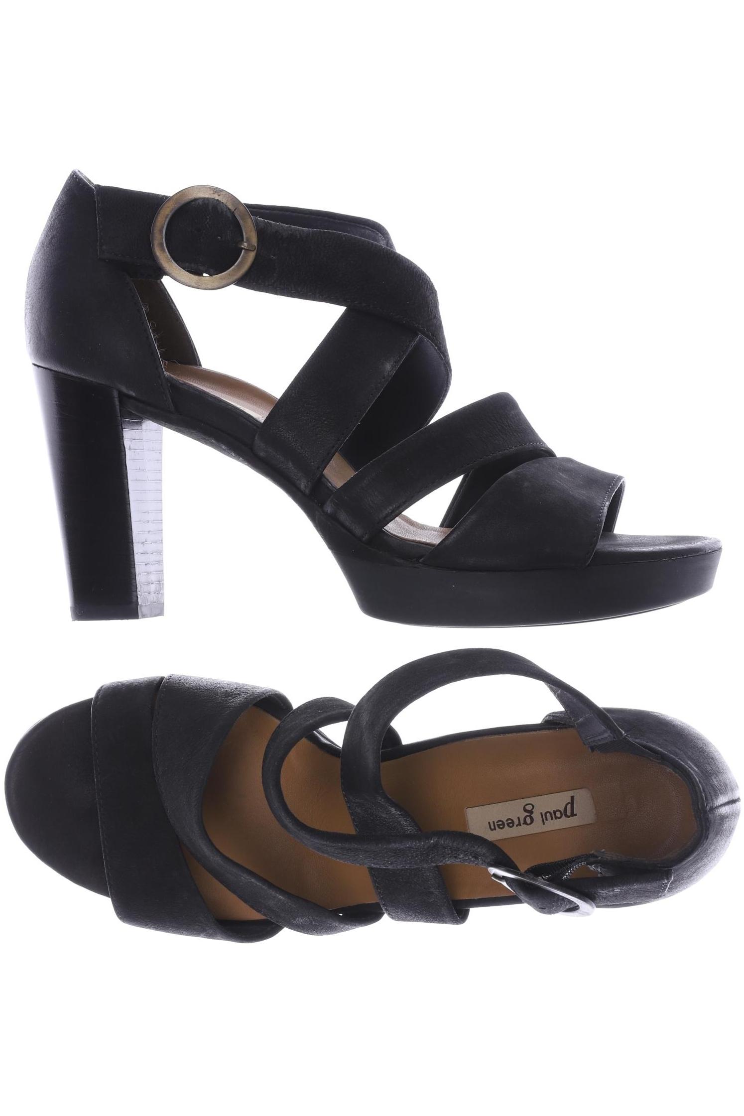 

Paul Green Damen Sandale, schwarz