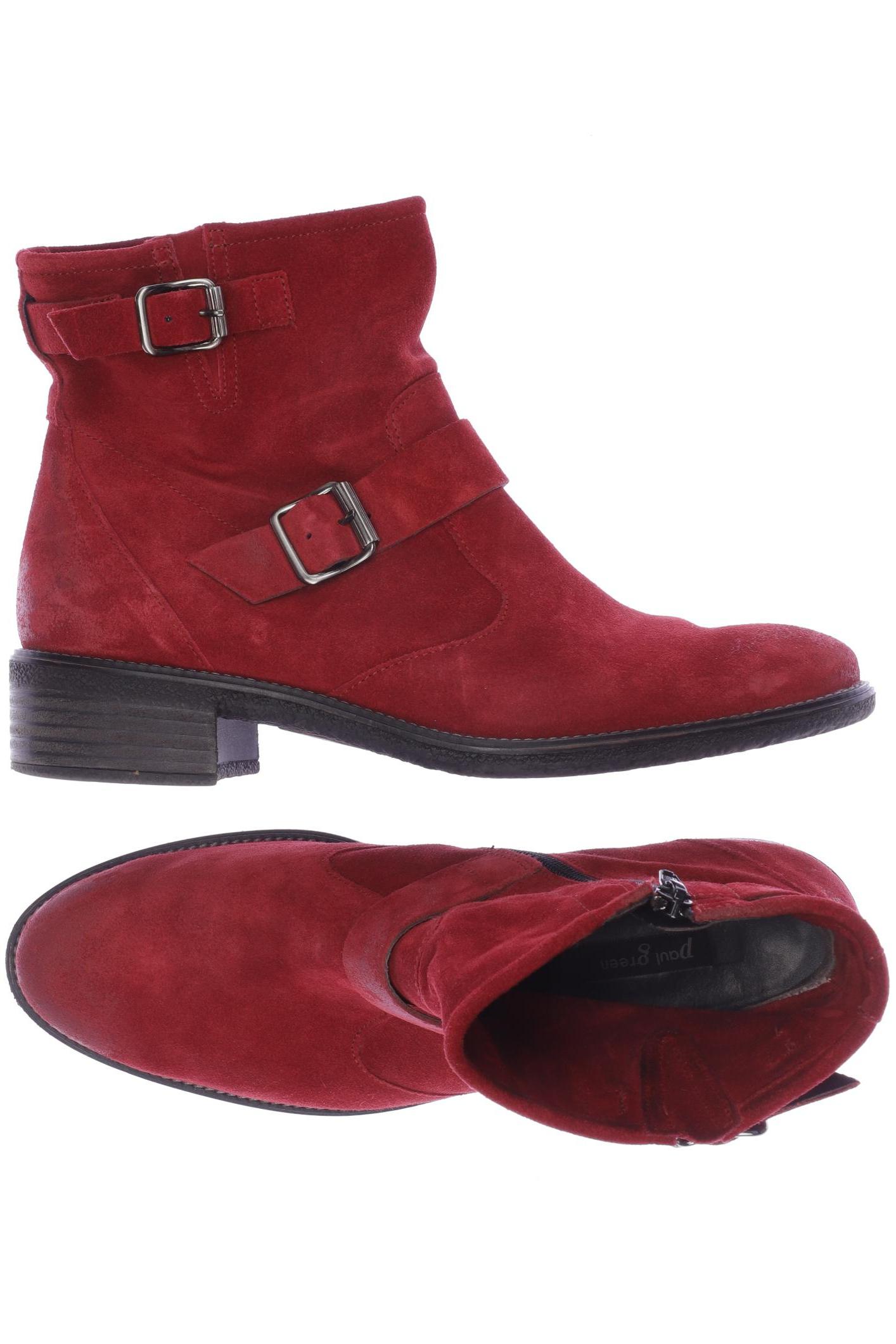 

Paul Green Damen Stiefelette, rot, Gr. 6