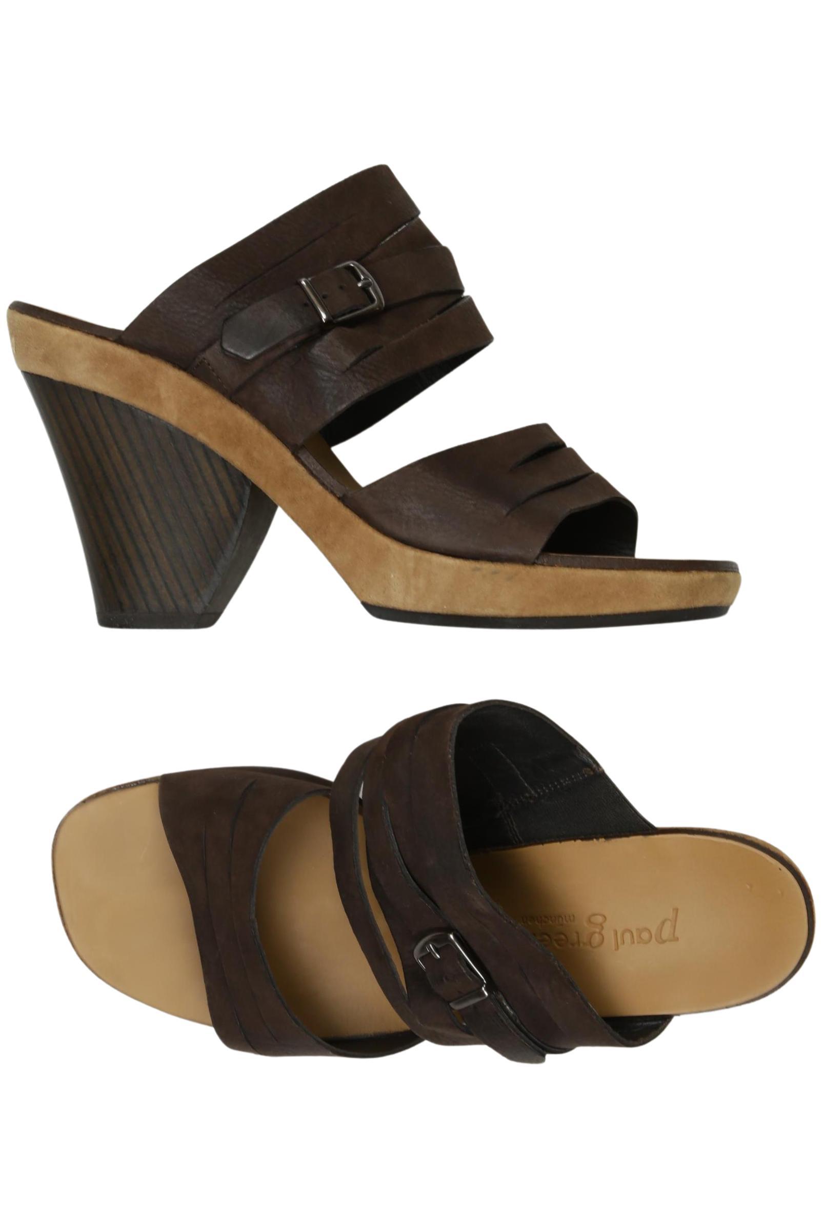

Paul Green Damen Sandale, braun, Gr. 4.5