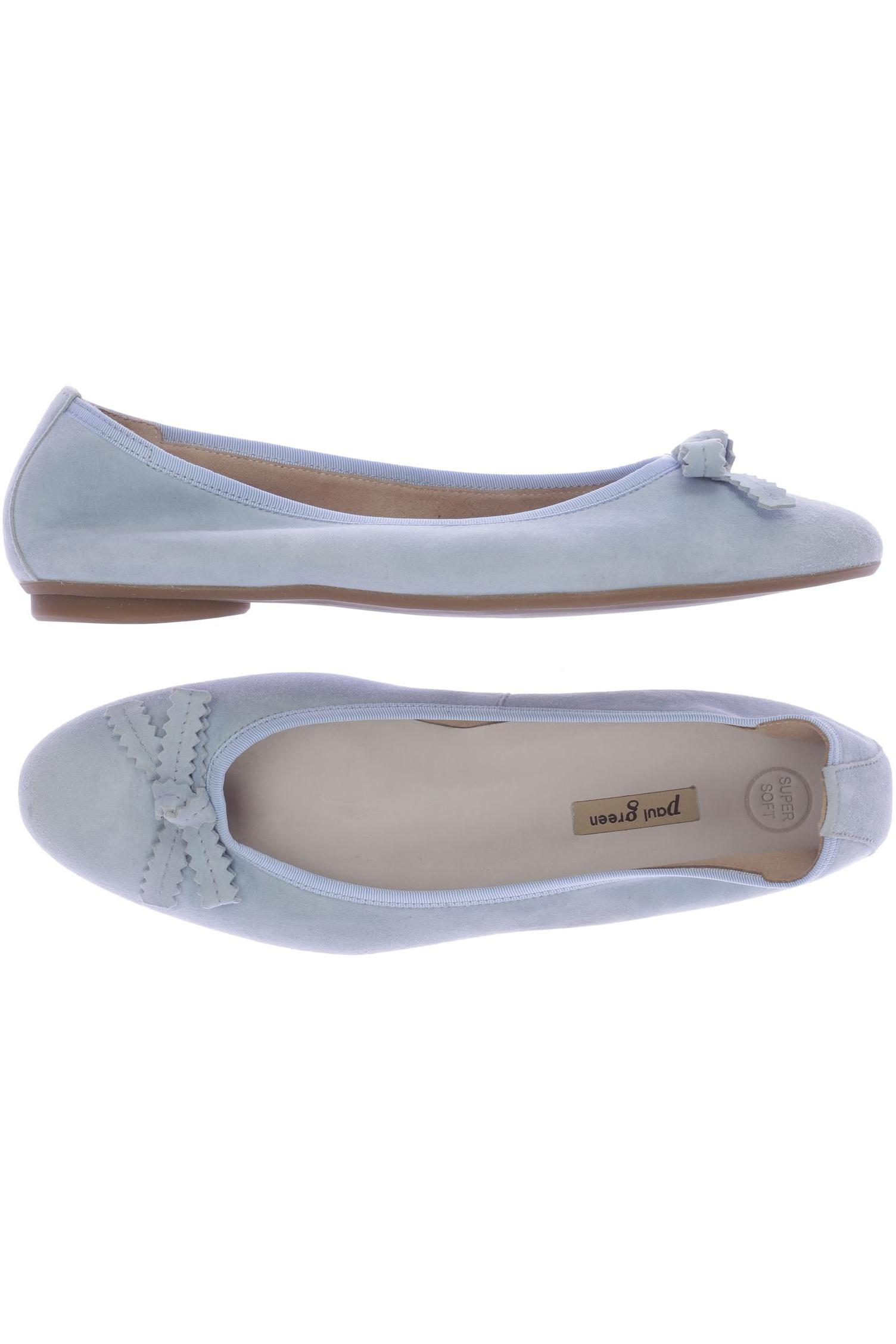 

Paul Green Damen Ballerinas, hellblau, Gr. 8